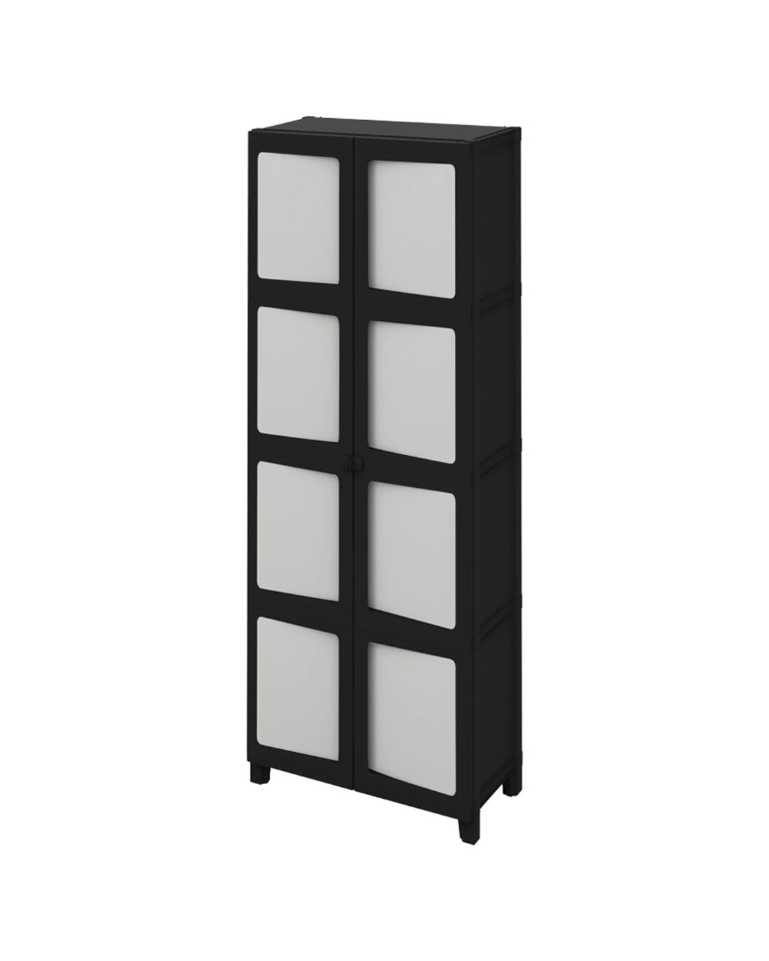 Keter Modulize Tall Cabinet Storage With Shelves & Lockable Doors ...