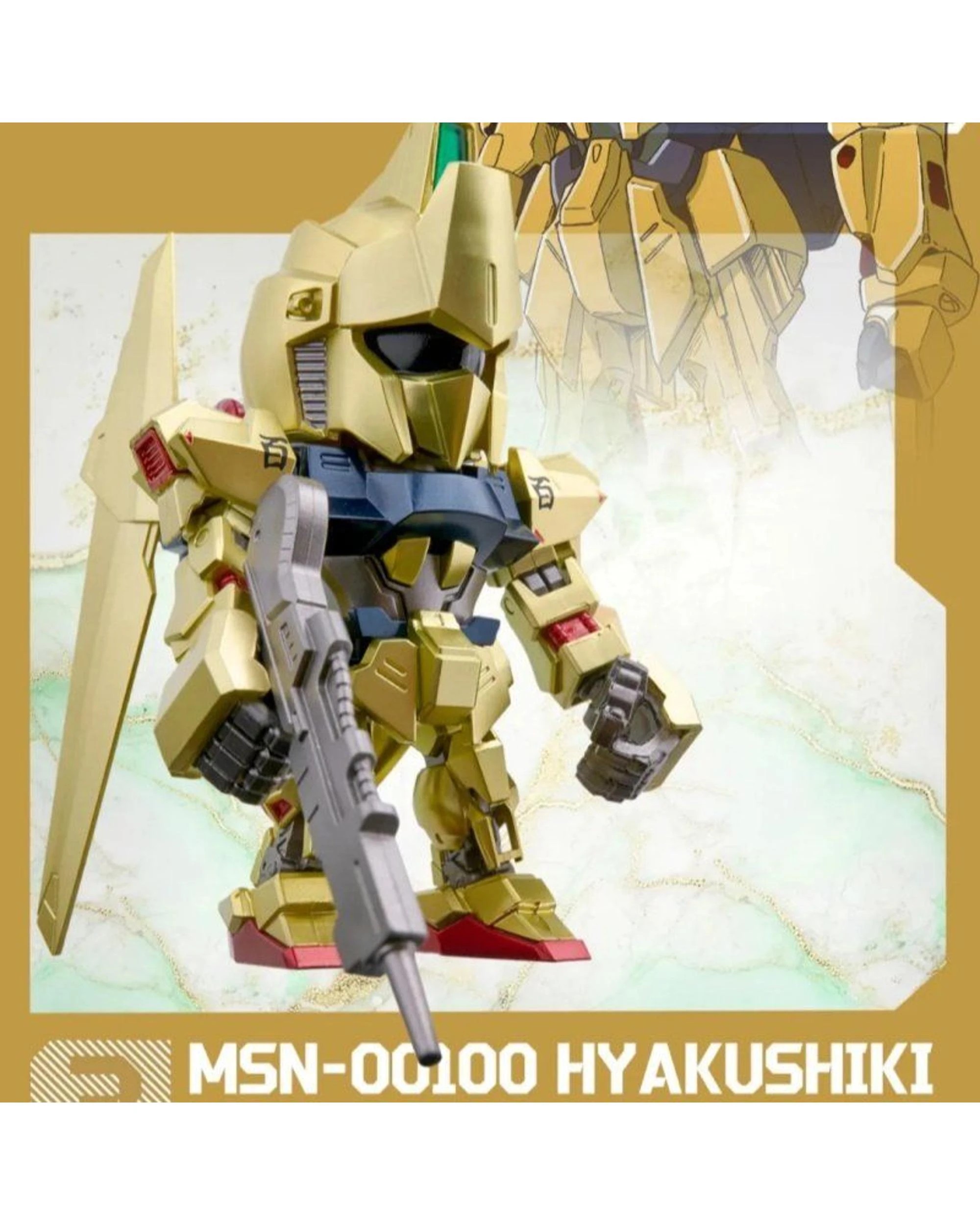 3 Bandai Shokugan QMSV Mini Gold Team Figure Blind Box, 3 of 7