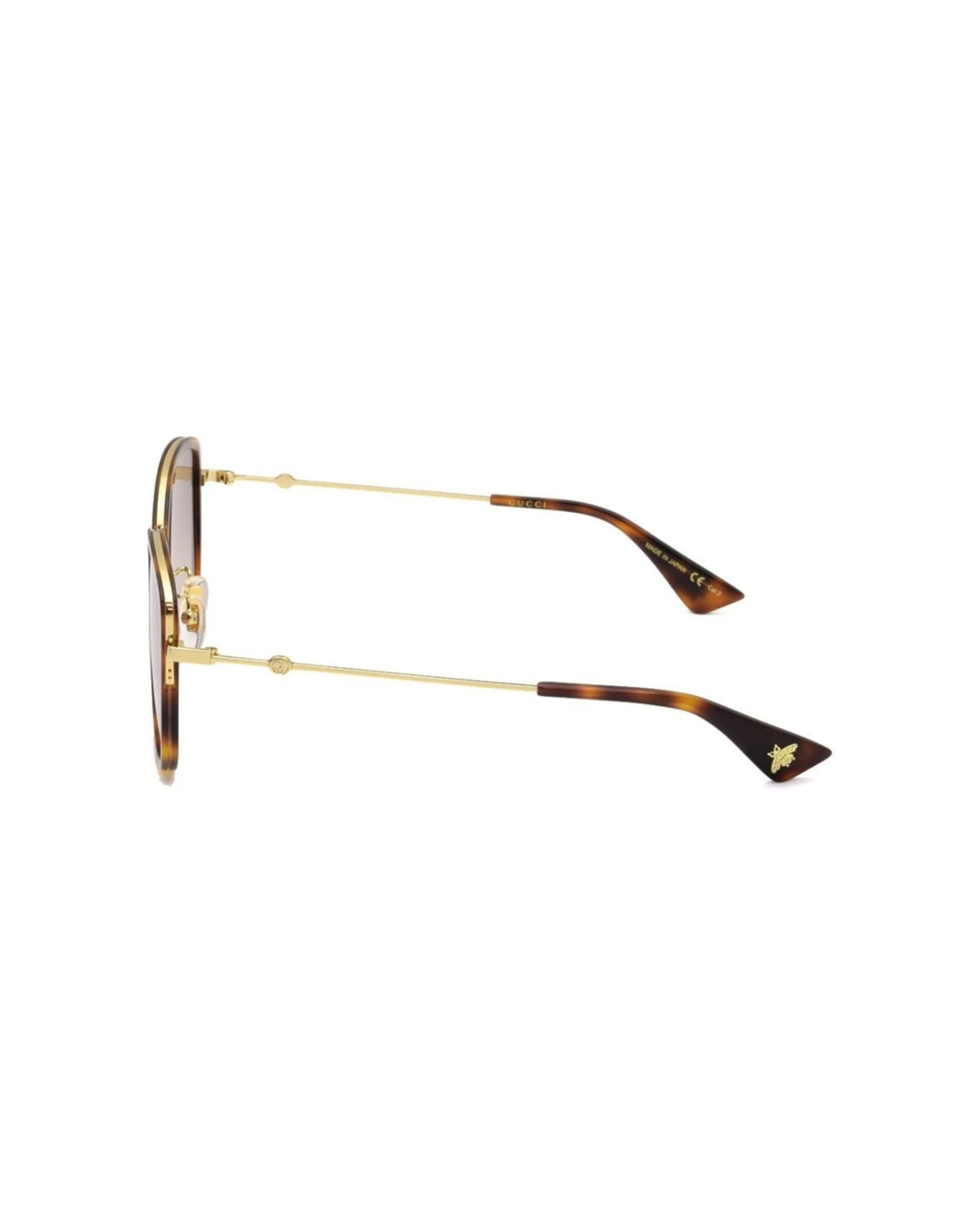 2 Gucci Round Sunglasses Glamorous Iconic Eyewear - One Size - Brown, 2 of 4