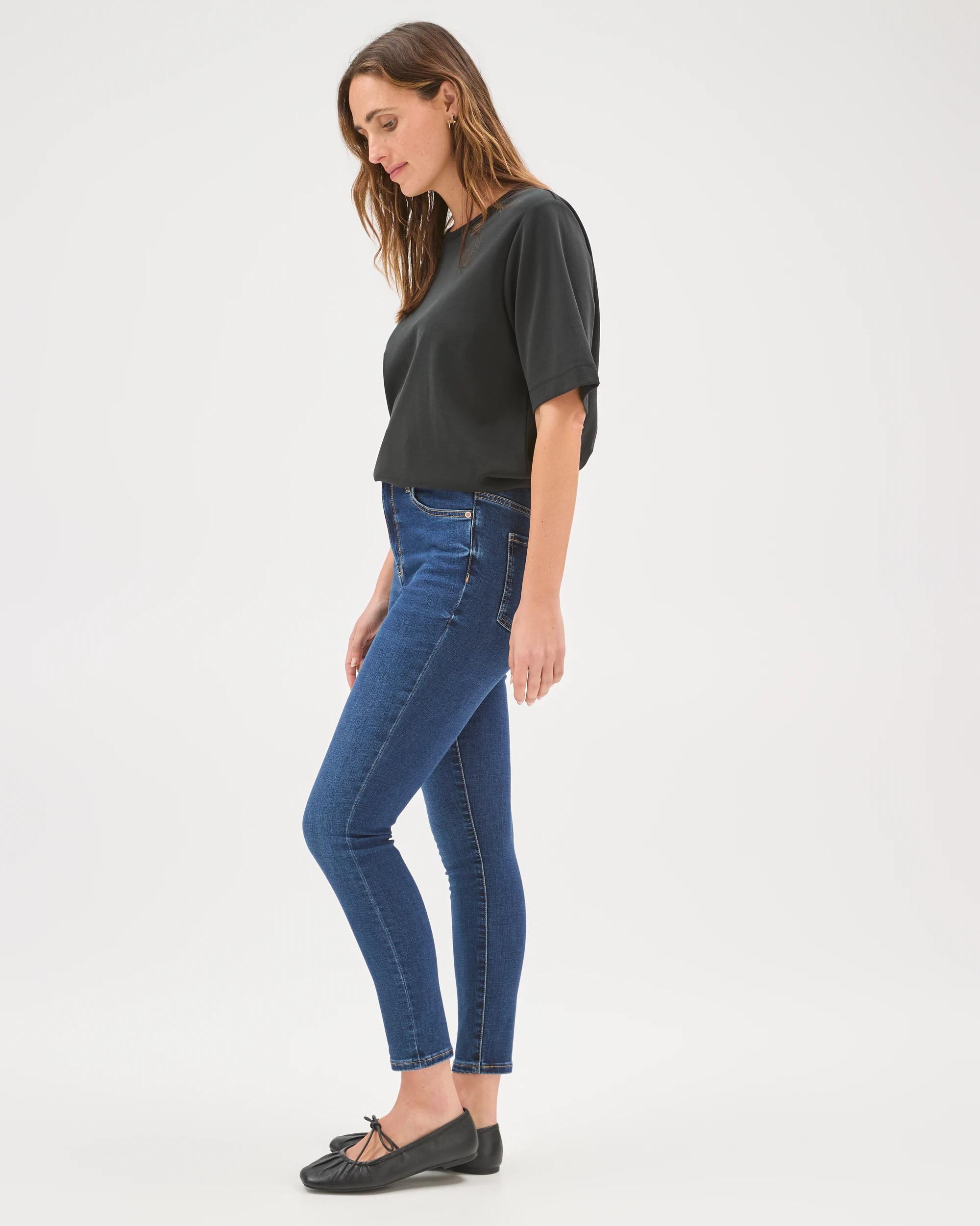 6 Target Denim High Rise Ankle Length Skinny Denim Jeans - Sophie ORIGINAL INDIGO, 6 of 7