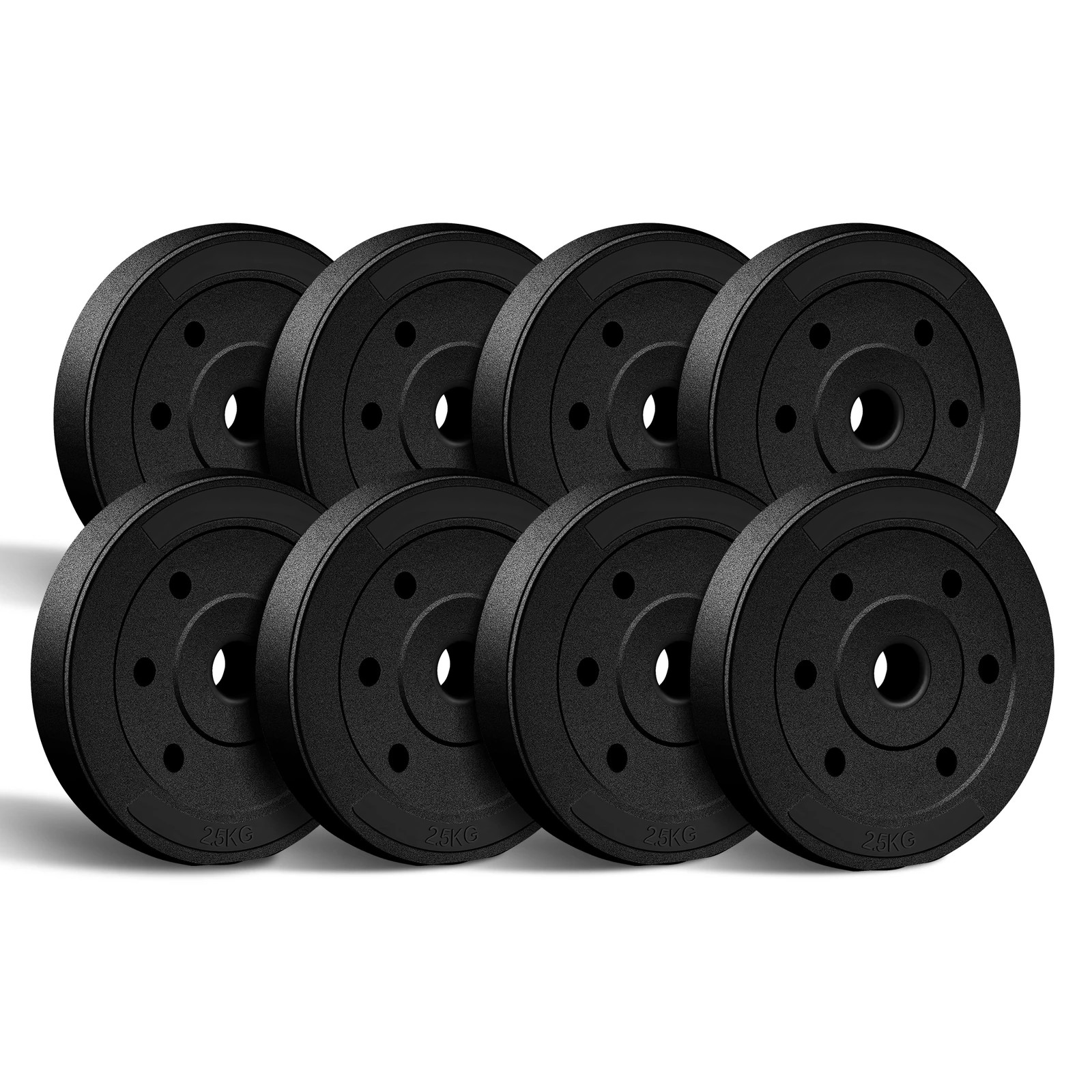 1 Black Lord Weight Plate Set Barbell Dumbbell Weight 20kg, 1 of 3