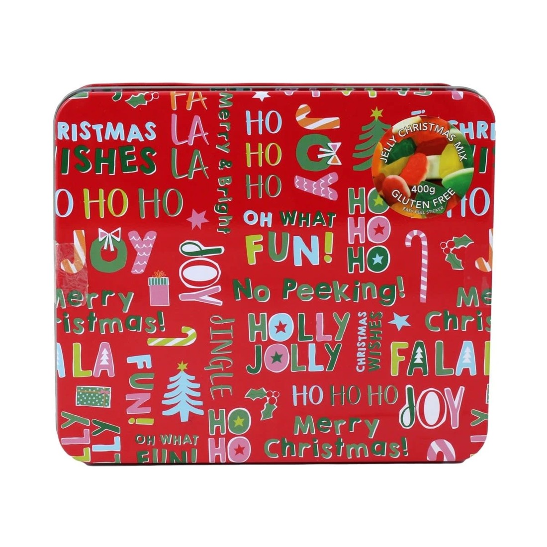 1 Holly Jolly Christmas Tin 400g, 1 of 2