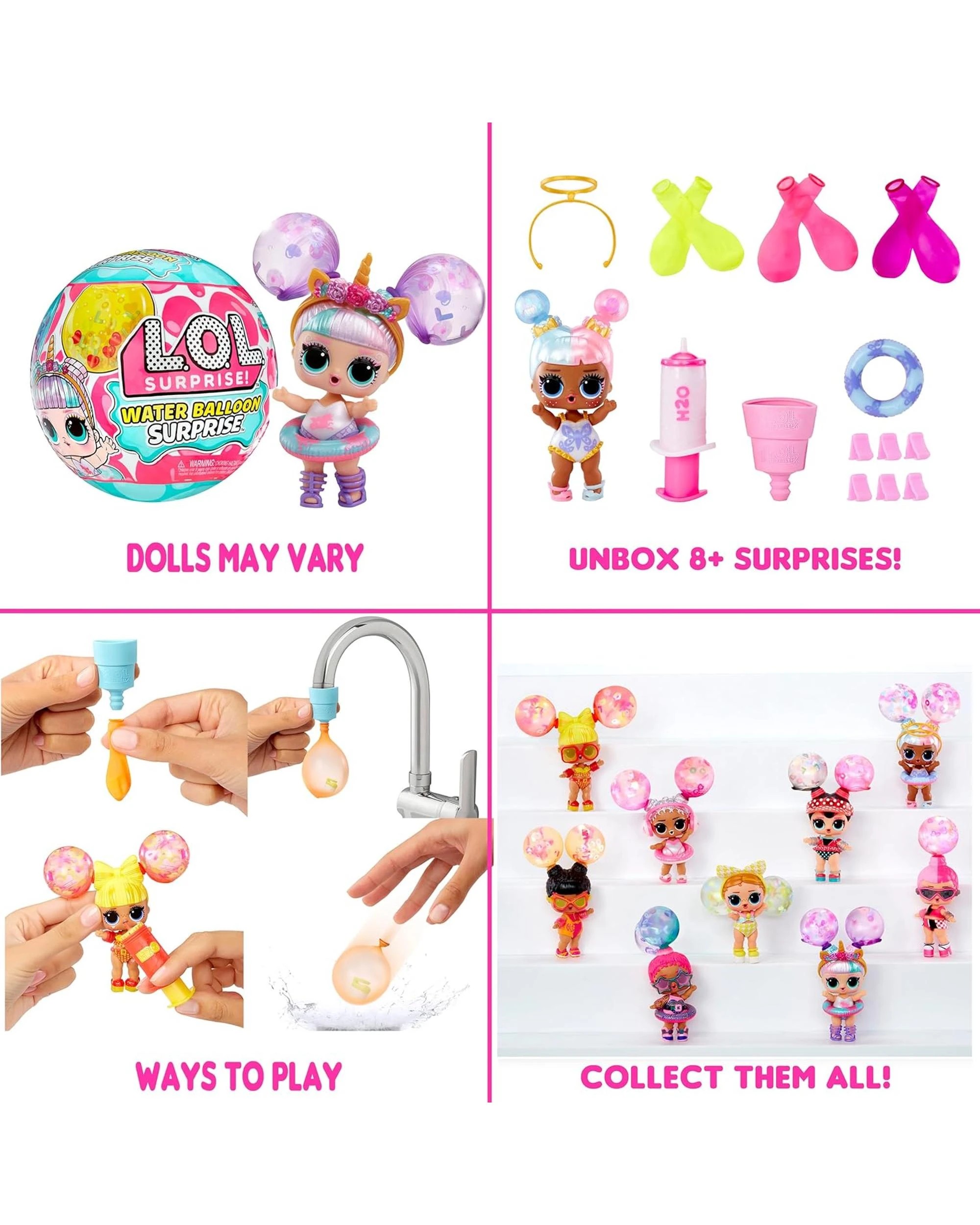 7 L.O.L. Surprise Tots and Lil Sis 6-Pack Blind Ball, 7 of 7