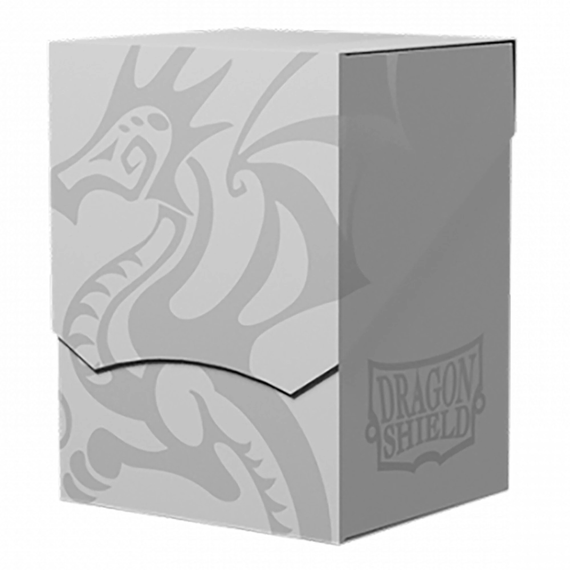 1 Dragon Shield TCG - Deck Shell Deck Box - Ashen White, 1 of 2