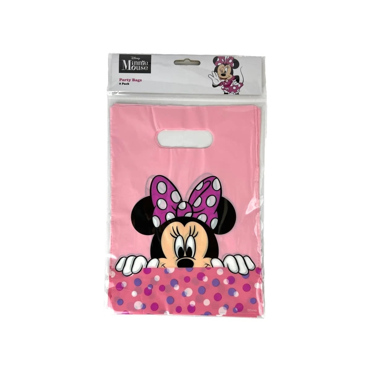 1 8 Pack Disney Minnie Mouse Party Bags, 1 of 3