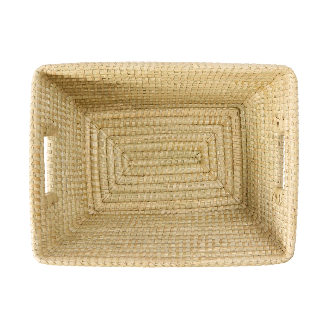 8 Rectangle Coil Basket - Natural, 8 of 9