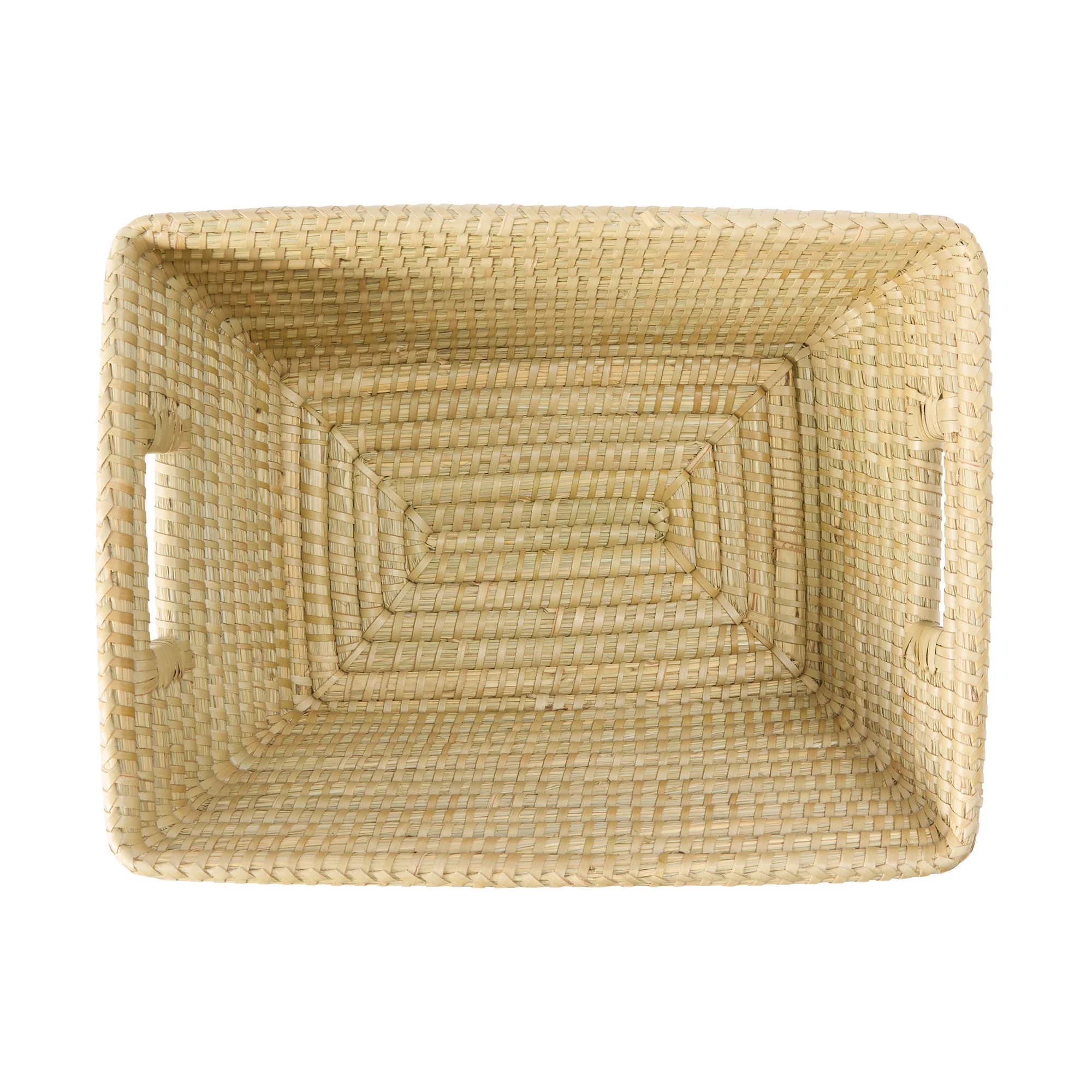 8 Rectangle Coil Basket - Natural, 8 of 9