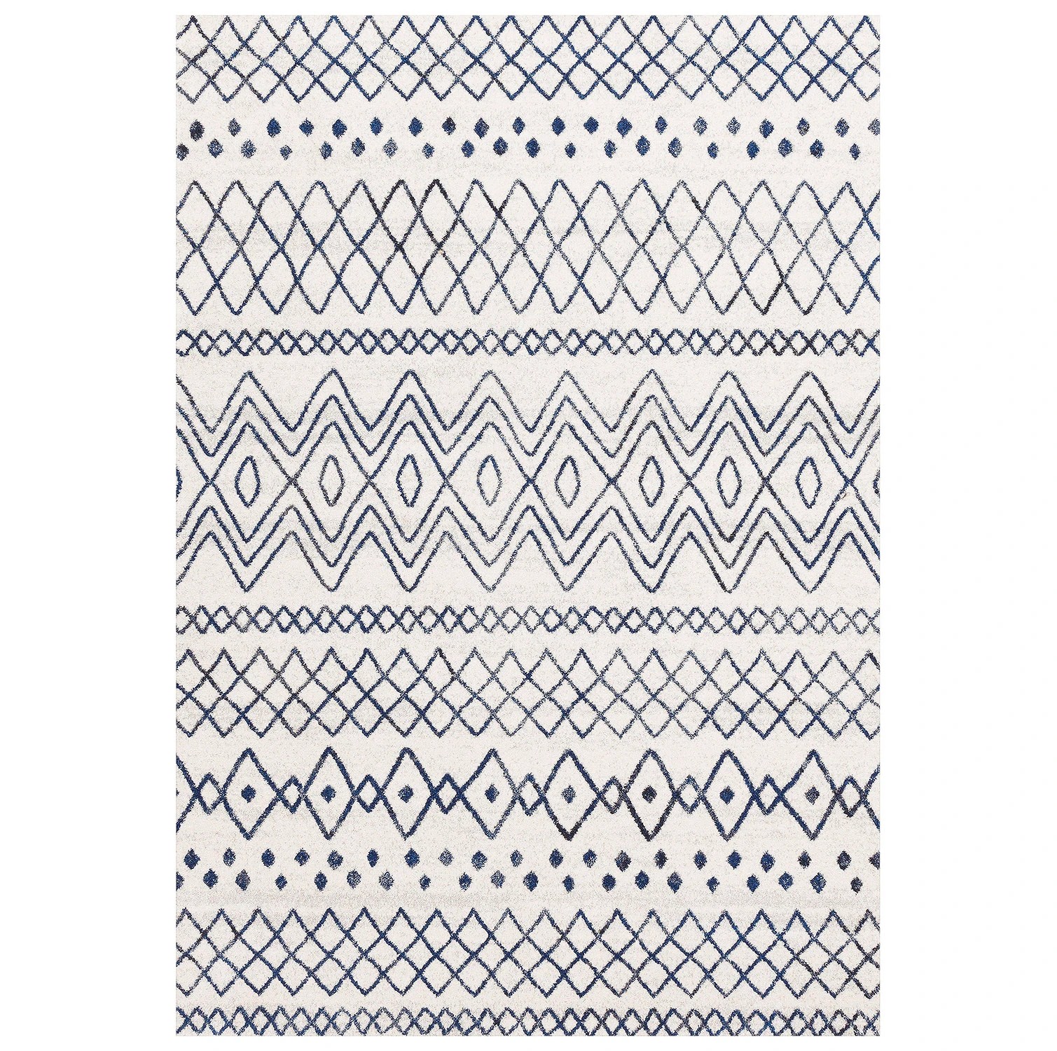 2 Common Ground Rugs Bluebay 453 400x300cm - Extra Extra Large Floor Rug - Natural, 2 of 6