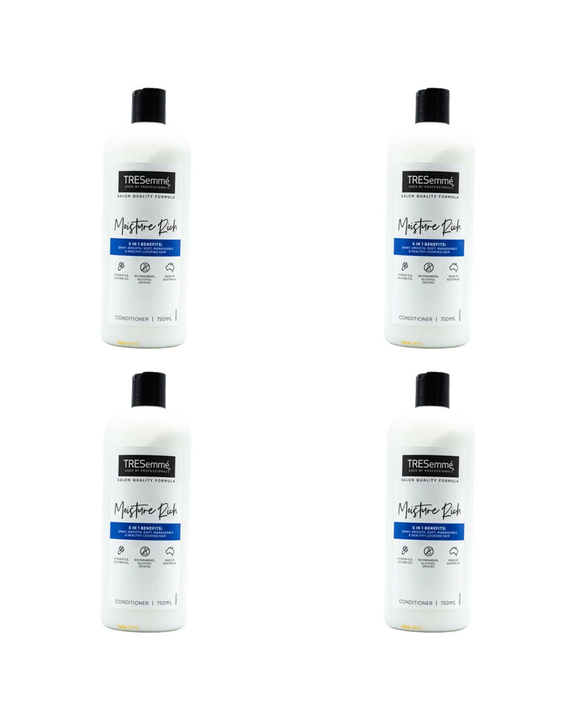 1 TRESemme 4PK Conditioner Moisture Rich With Vitamin E 750ml - Multi, 1 of 3