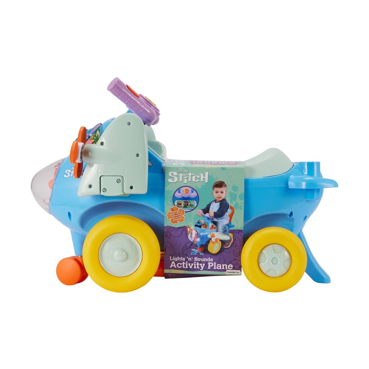 3 Disney Lilo & Stitch Lights 'n' Sounds Activity Plane, 3 of 10