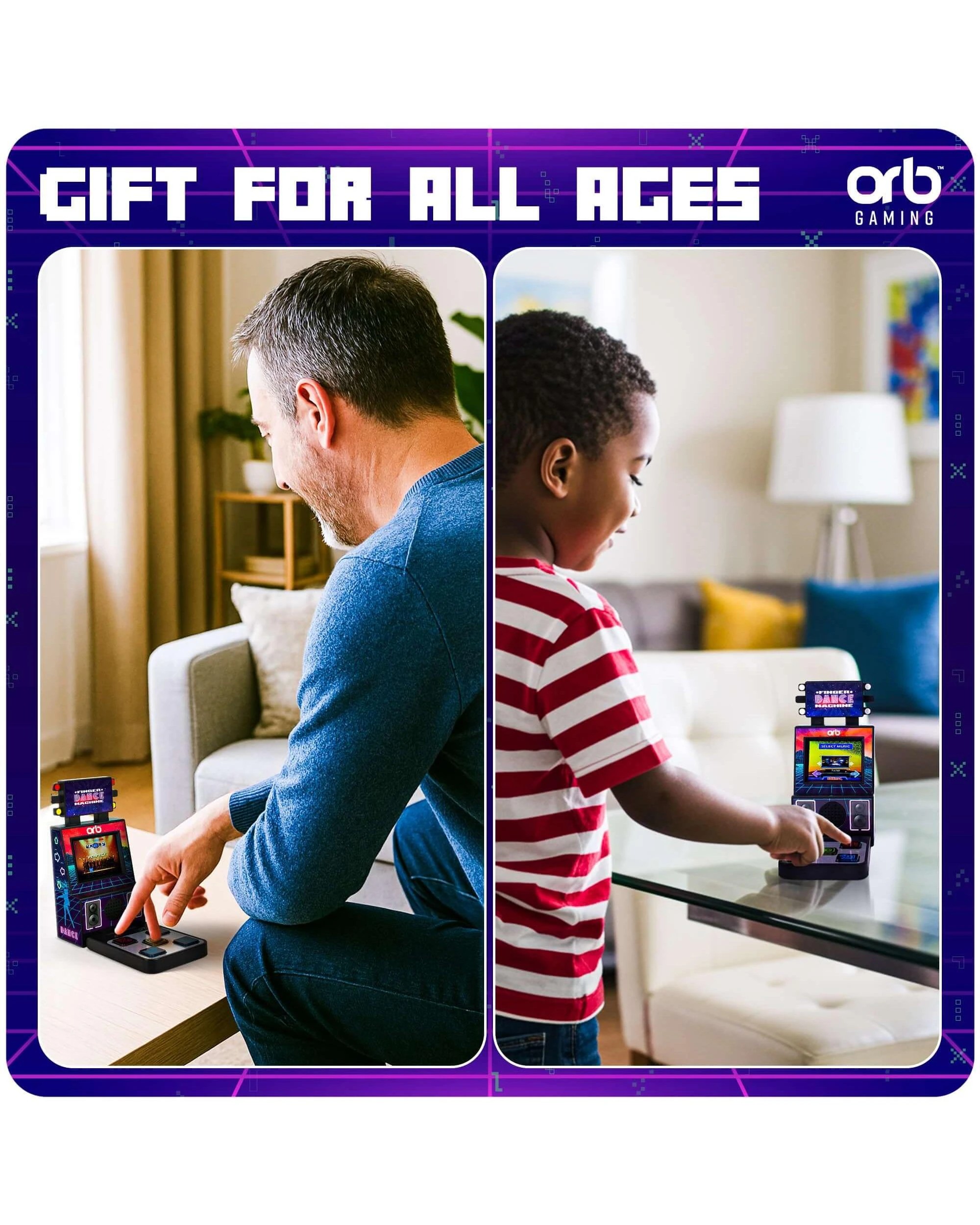 7 Thumbs Up! Orb Mini Finger Dance Arcade Machine, 7 of 7