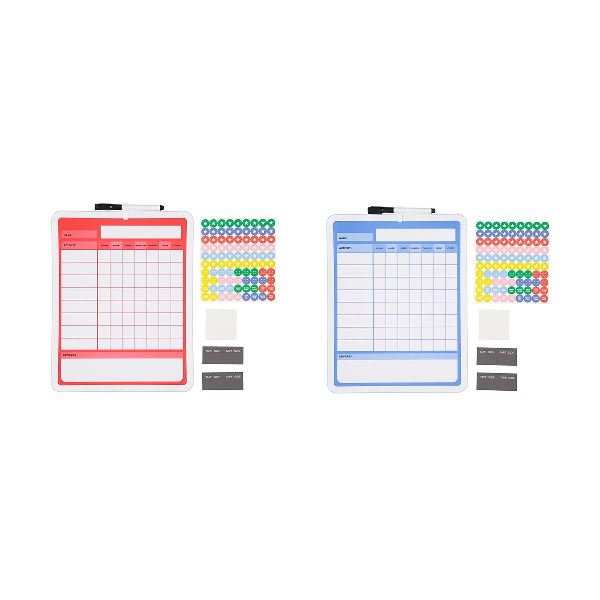 1 Magnetic Dry Erase Chore Chart - Assorted, 1 of 6