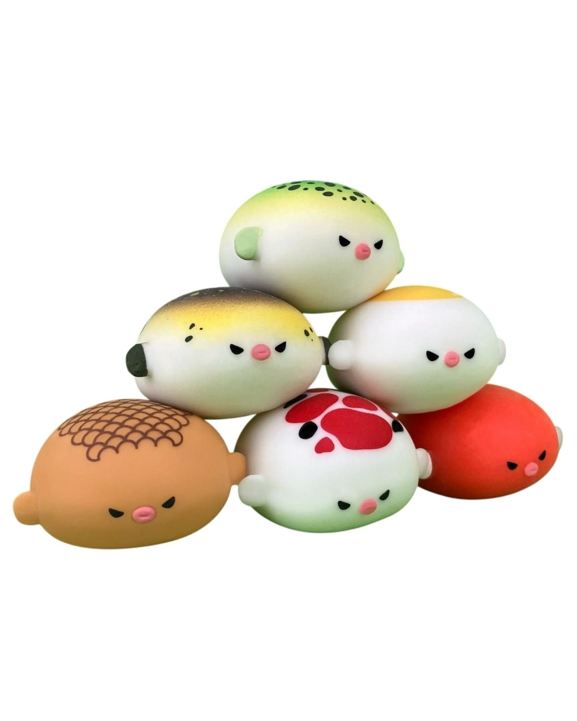 1 URDU Momochichan Series 4 Pufferfish Blind Box, 1 of 7