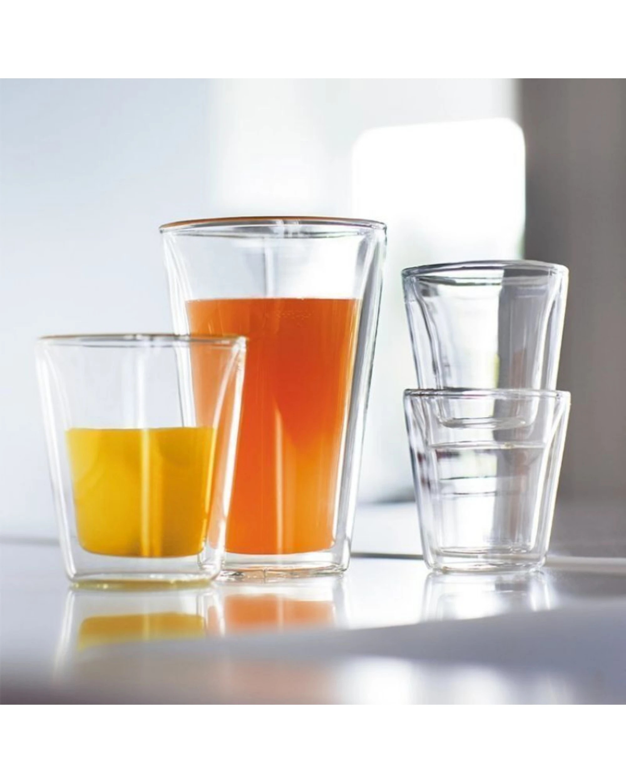 3 Bodum Canteen Double Wall, Large, 0.4L - 6pc Glass Set - Clear, 3 of 4