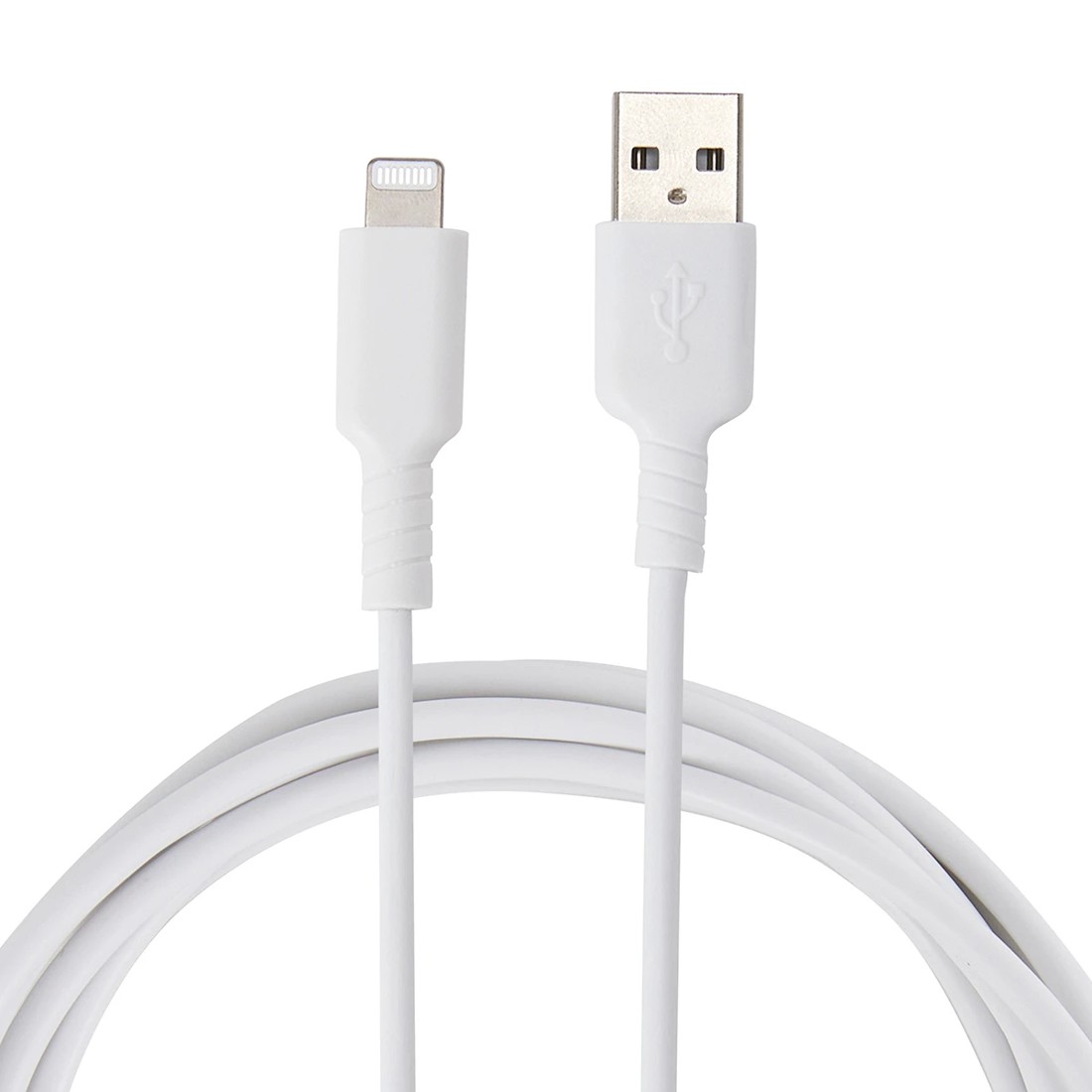 1 USB to Lightning Cable - 2m, White, 1 of 4