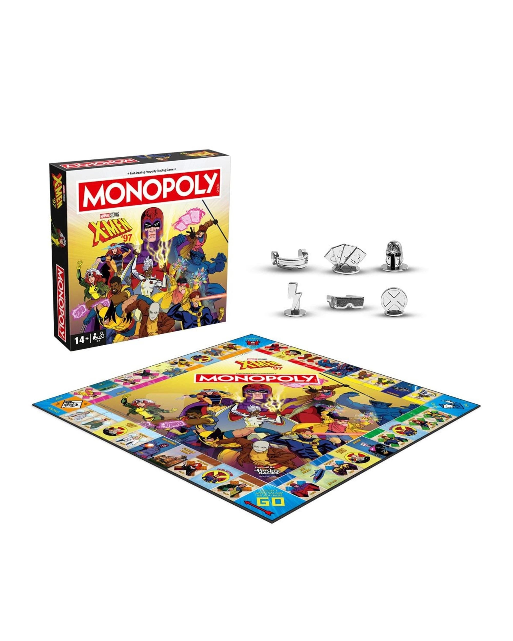 1 Monopoly X-Men 97 Edition Board Game, 1 of 6