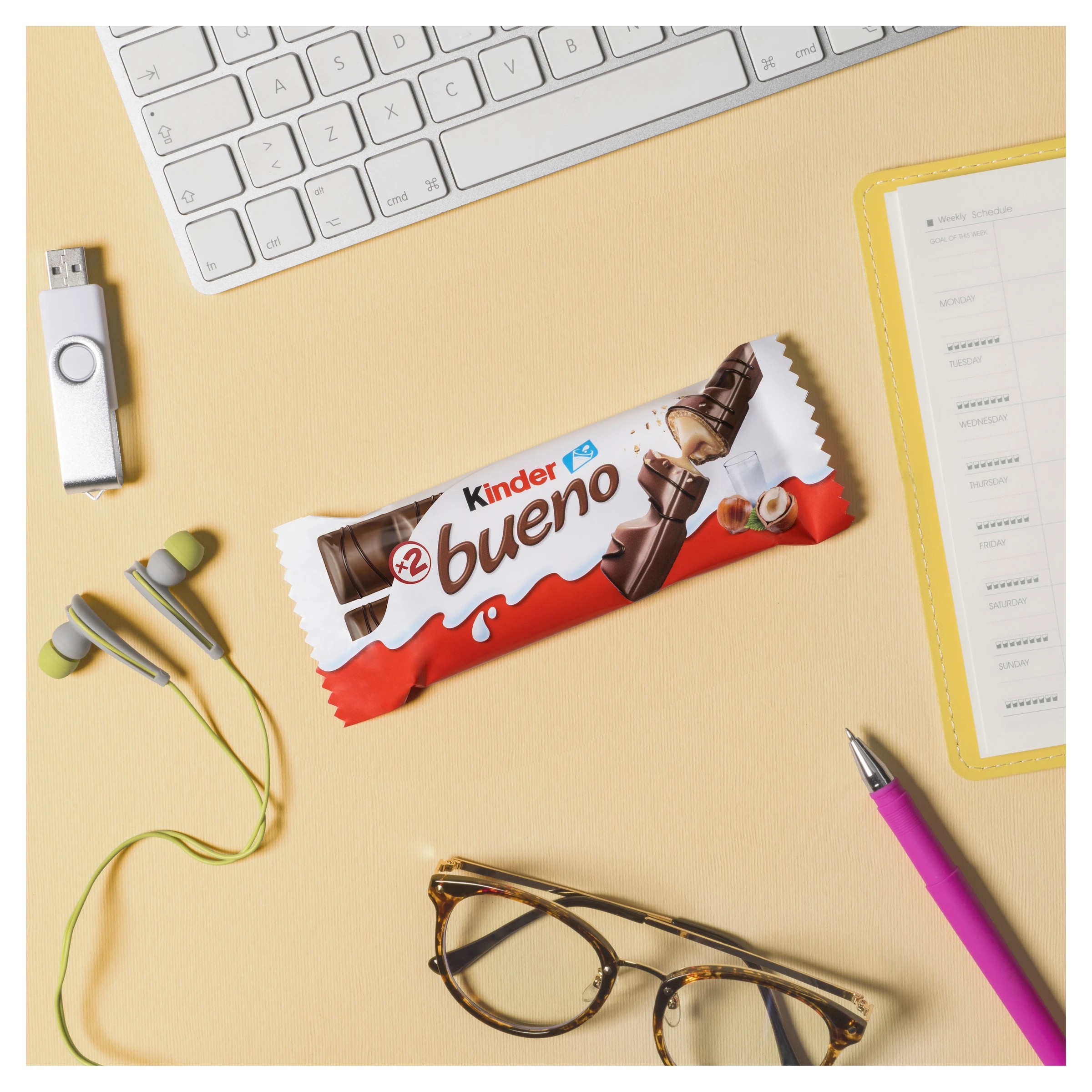 5 2 Pack Kinder Bueno Bar 43g, 5 of 9