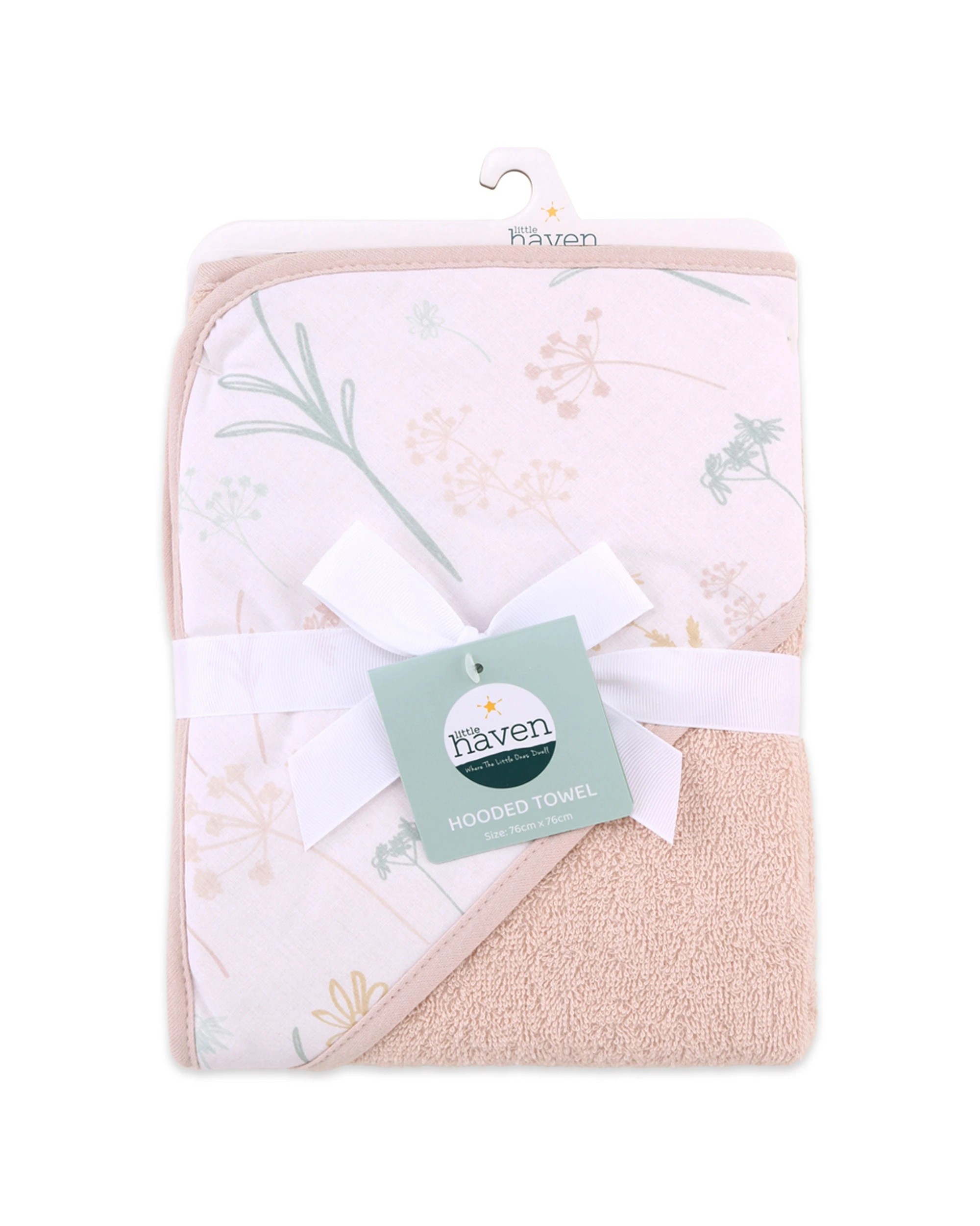 3 Little Haven Cotton Hooded Wild Flower Soft Baby Towel For Bath And Pool - Multi, 3 of 3