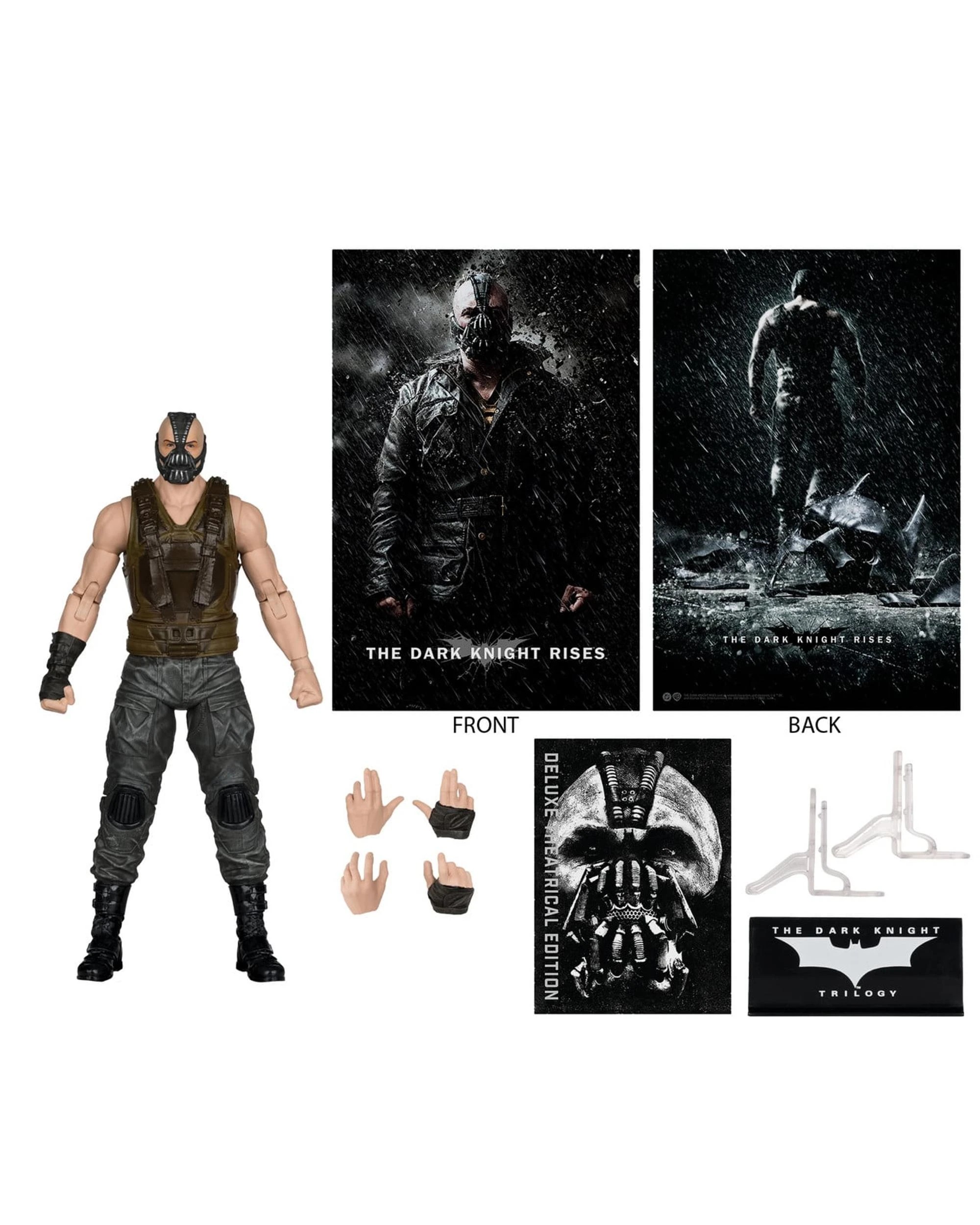 7 DC Multiverse The Dark Knight Rises Bane Deluxe Theatrical Edition 7 inch Action Figure, 7 of 9