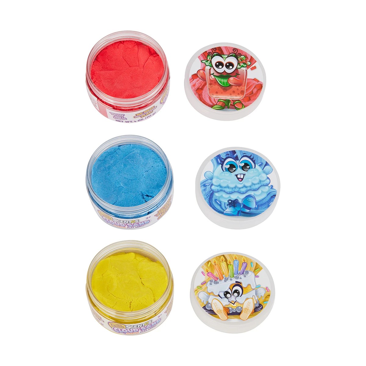 4 Scentos Scented Cloud Play Sand - Assorted, 4 of 7