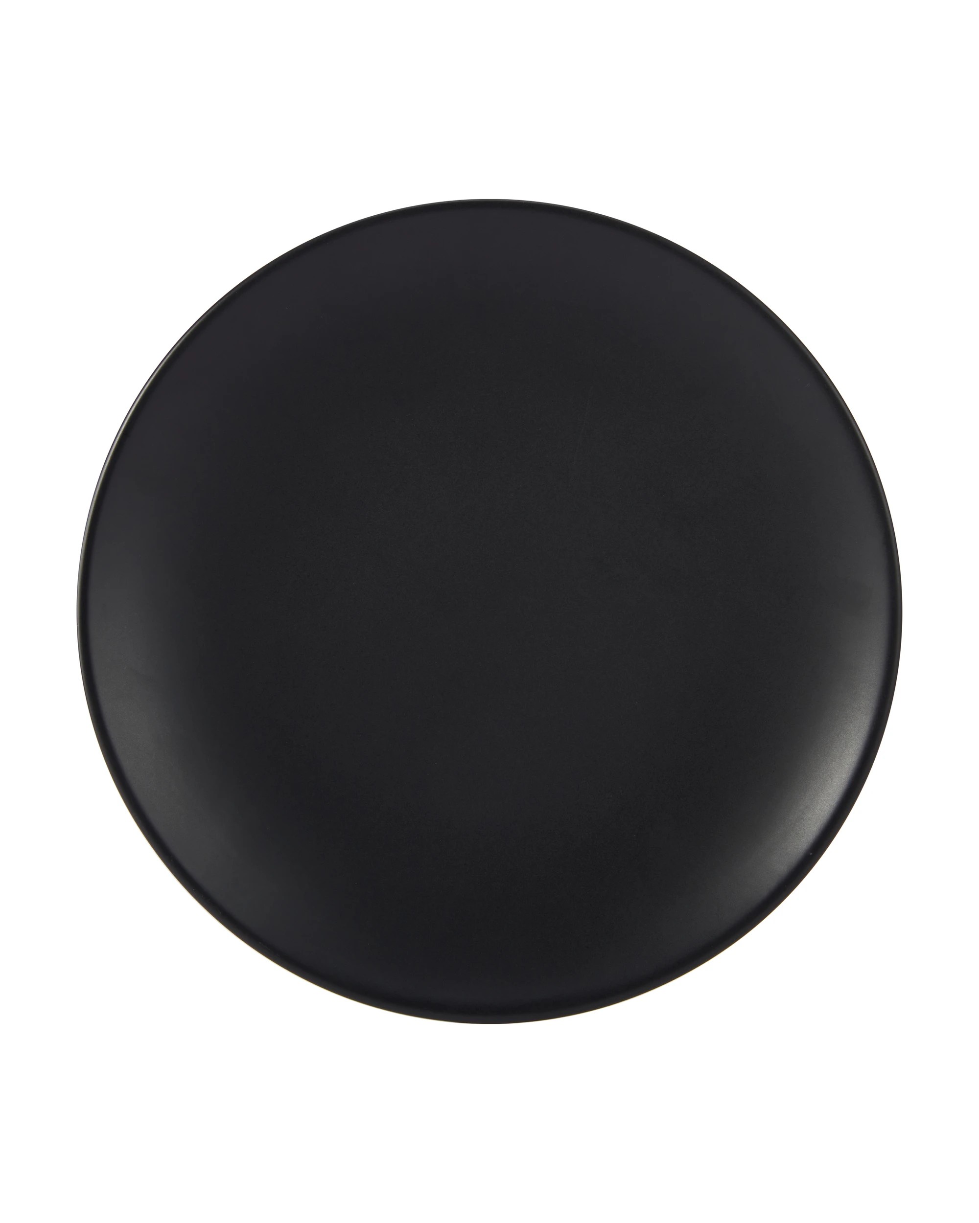 3 Matte Black Dinner Plate, 3 of 4