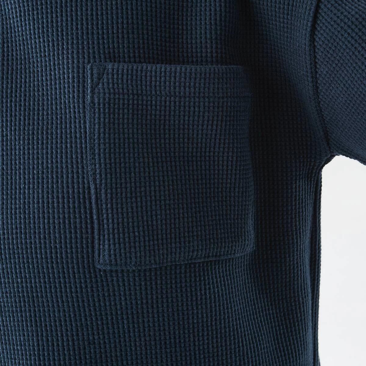 4 Waffle T-shirt Dress Navy, 4 of 9