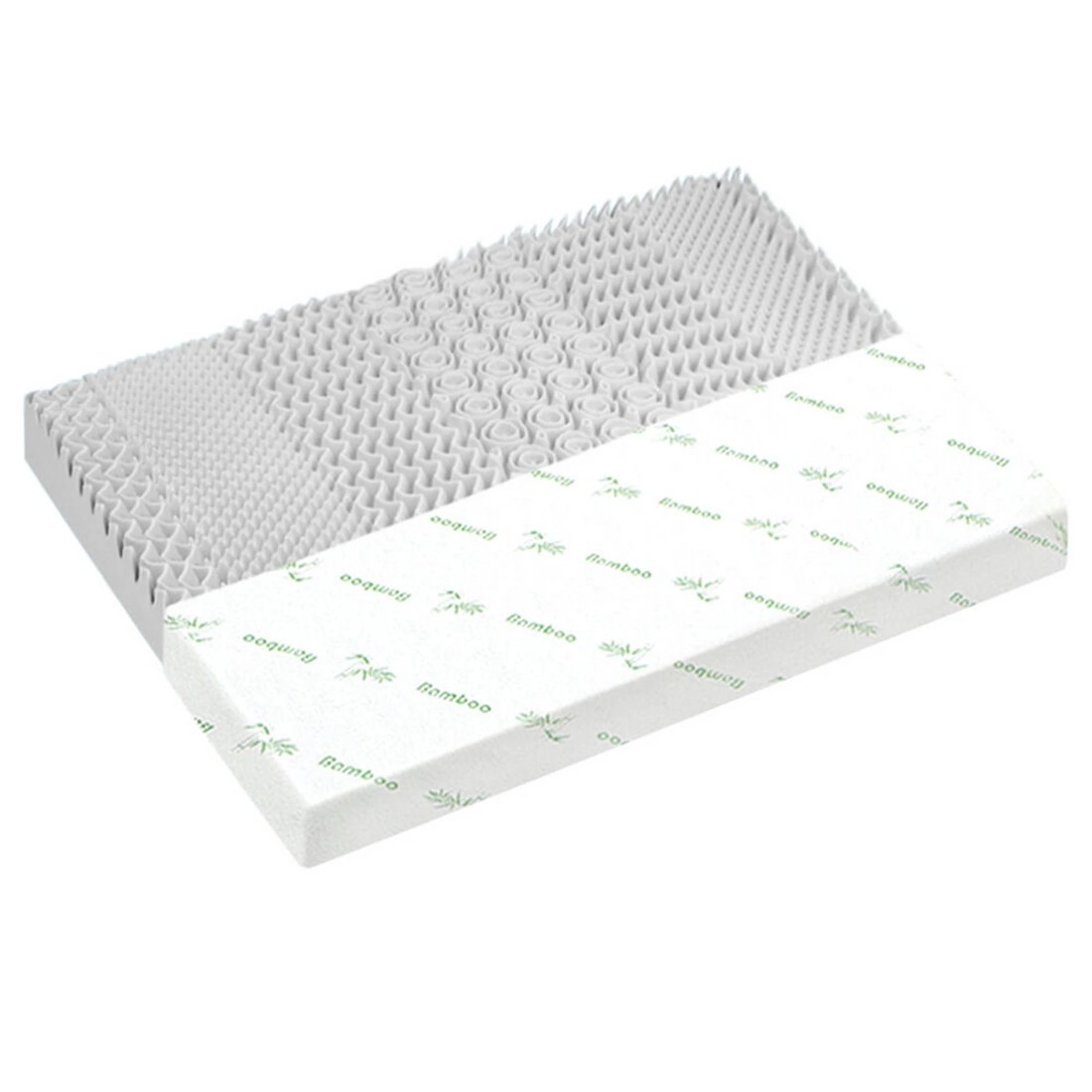 1 Starry Eucalypt Graphite Memory Foam Mattress Topper 7-Zone Cool Gel  8cm, 1 of 10