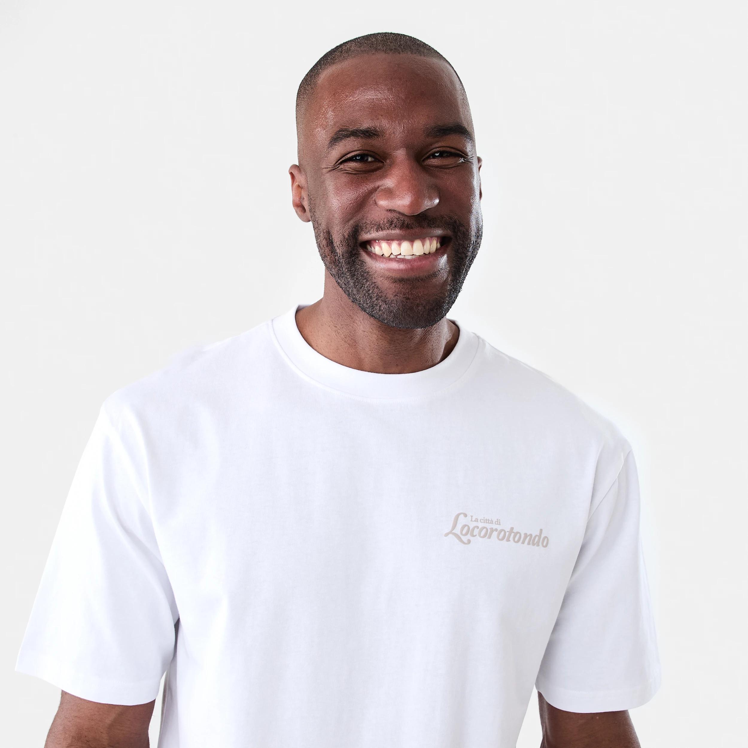 4 Oversized Print T-shirt White, 4 of 6