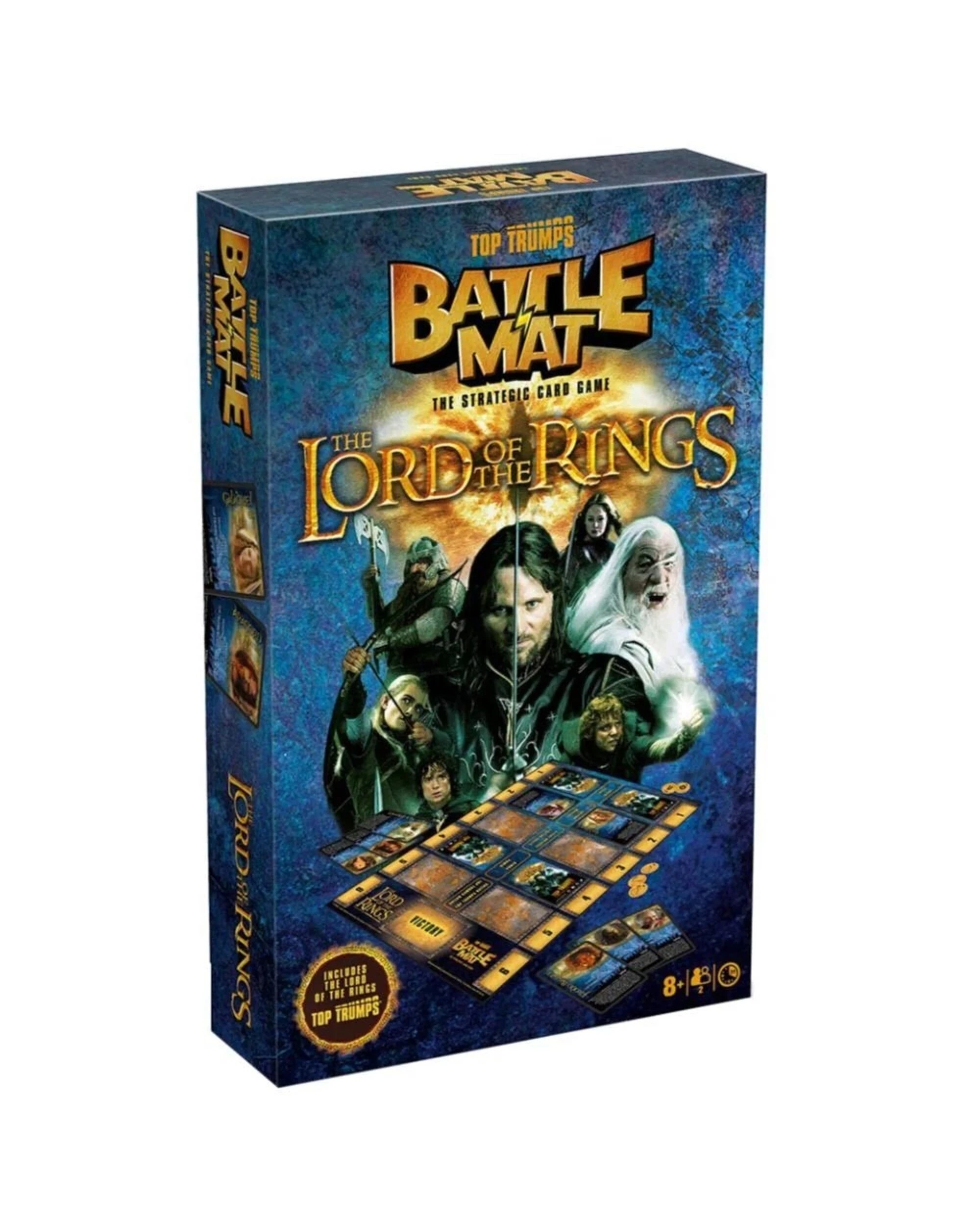 1 The Lord of the Rings - Top Trumps Battlemat: Lord of the Rings Card Game, 1 of 2
