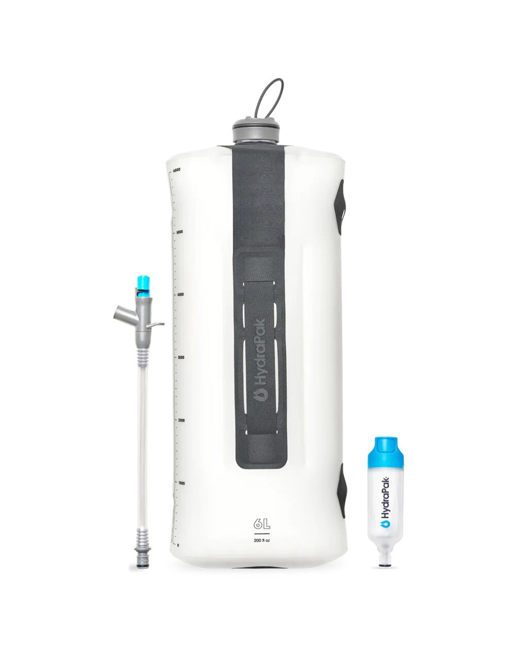 1 HydraPak 6L Seeker Water Container Storage With Filter Kit And Camp Tap - Multi, 1 of 8