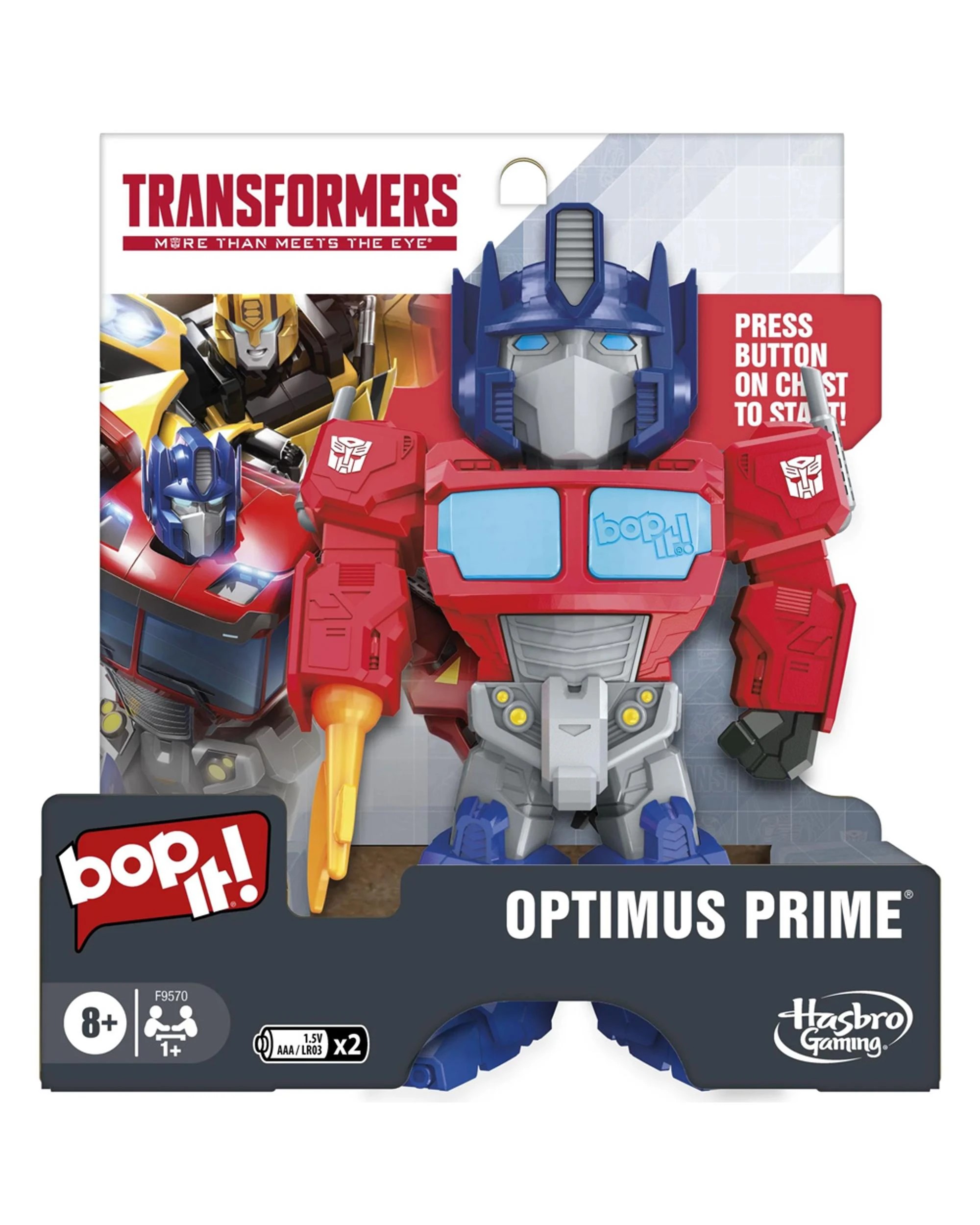 1 Bop It! Optimus Prime Edition Game, 1 of 5