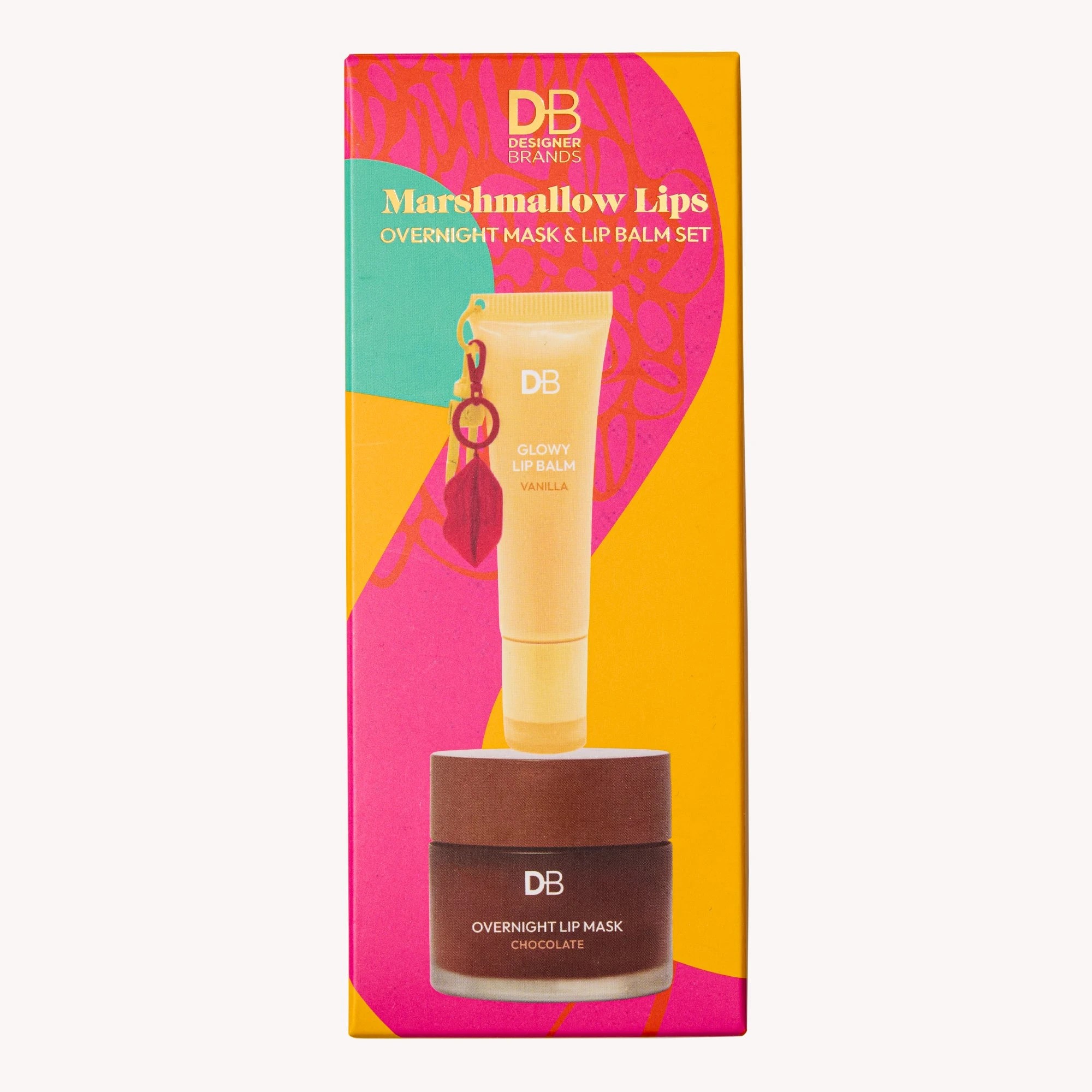 1 DB Designer Brands Marshmallow Lips Overnight Mask & Lip Balm Set, 1 of 4