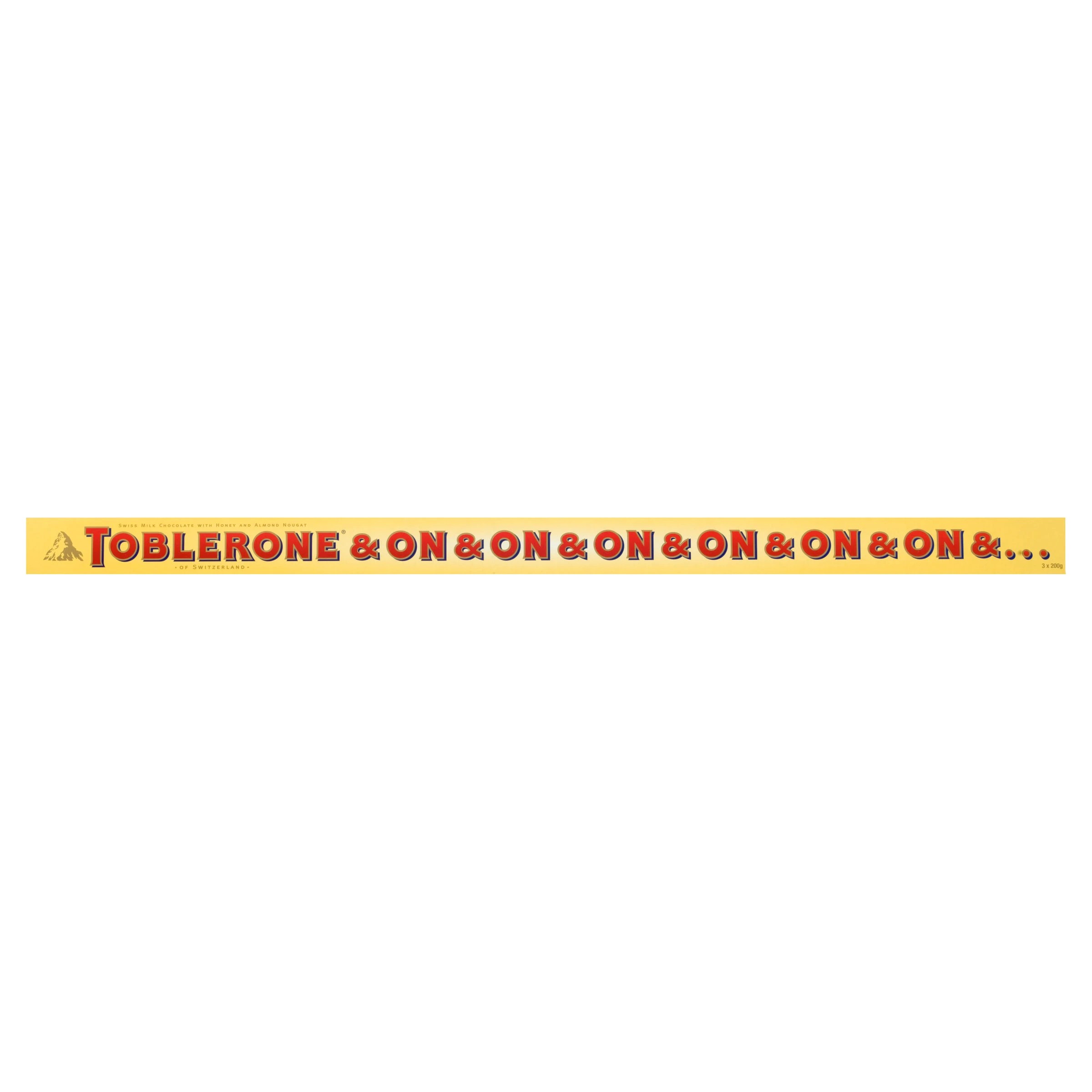 3 Toblerone On & On 600g, 3 of 4
