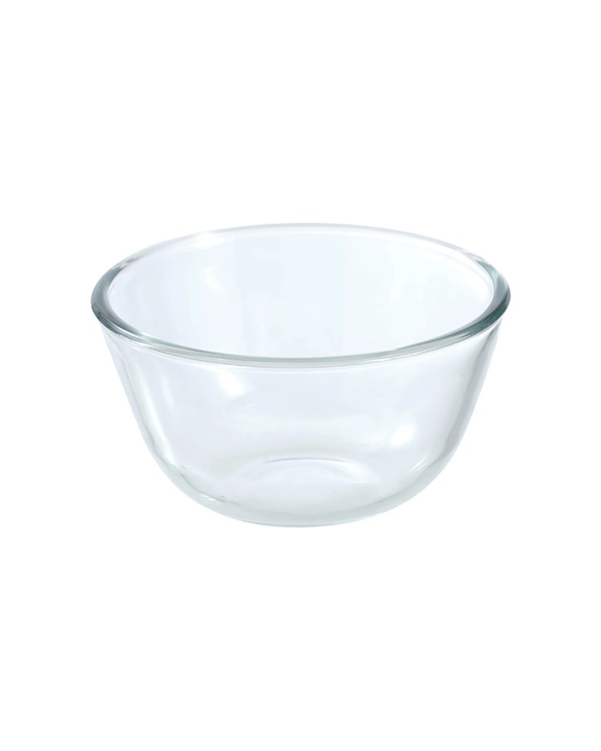 4 Lemon & Lime 12pc Yorkshire Glass Cooking Food Mixing Bowl 500ml - Clear, 4 of 5