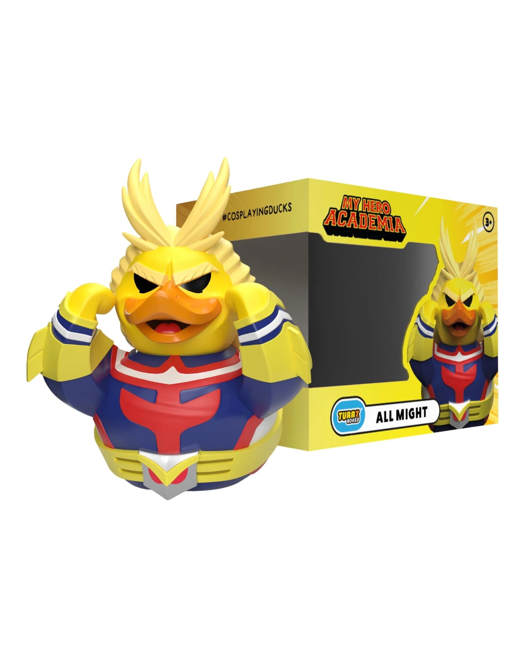 2 TUBBZ My Hero Academia All Might Boxed Edition Cosplaying Duck Figure, 2 of 4