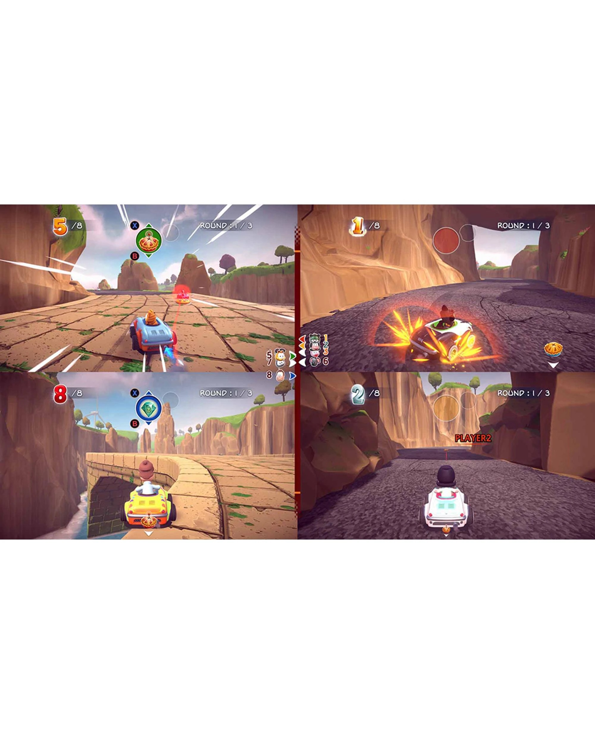 5 Garfield Kart Furious Racing - PS4, 5 of 10