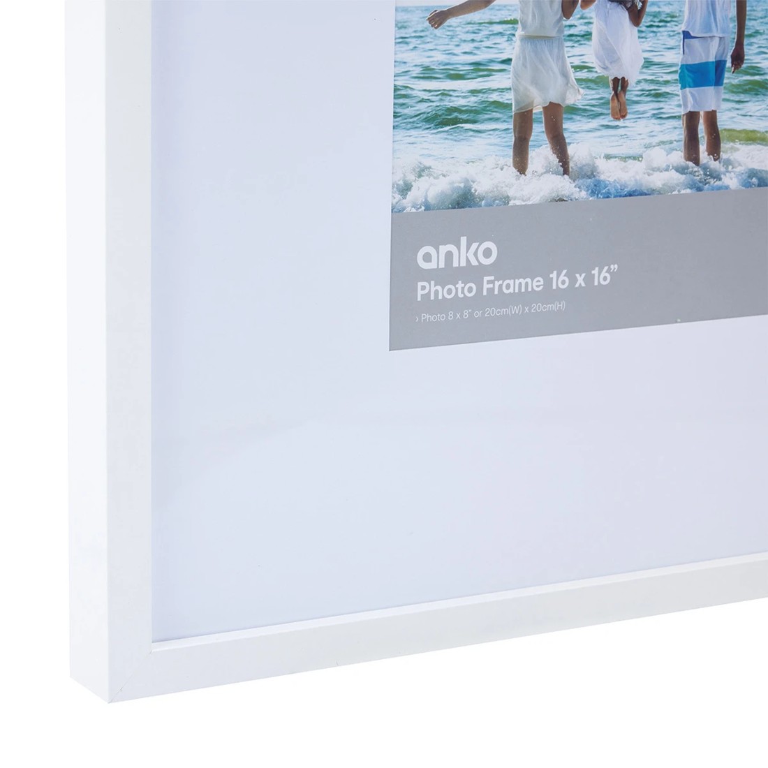 3 Beachport Frame 8in. x 8in. - White, 3 of 4