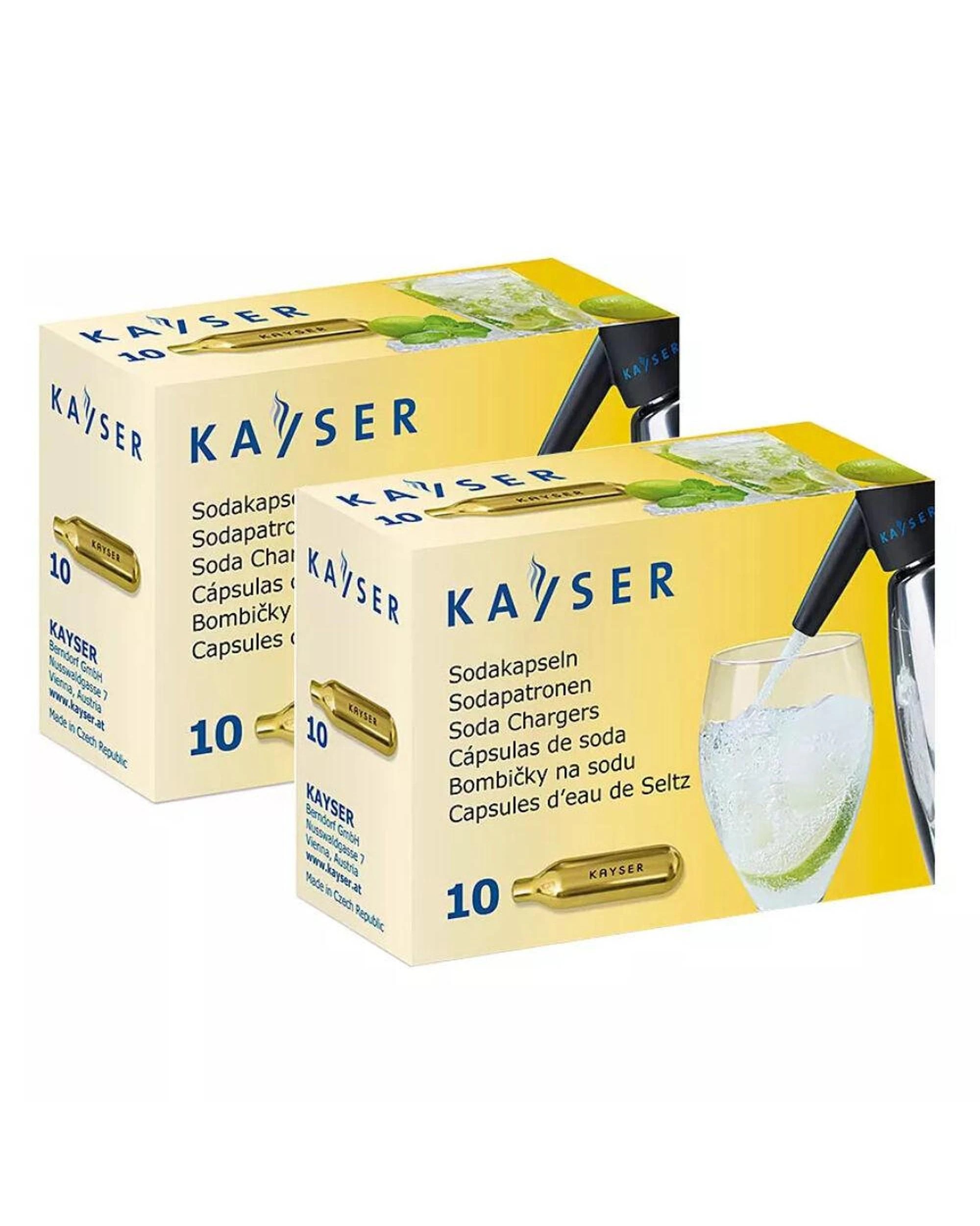 1 Kayser Soda Charger Bulbs 20pc, 1 of 3