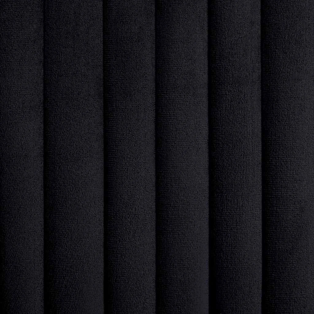 7 Vidaxl Dining Chairs 2 Pcs Velvet - Black, 7 of 8
