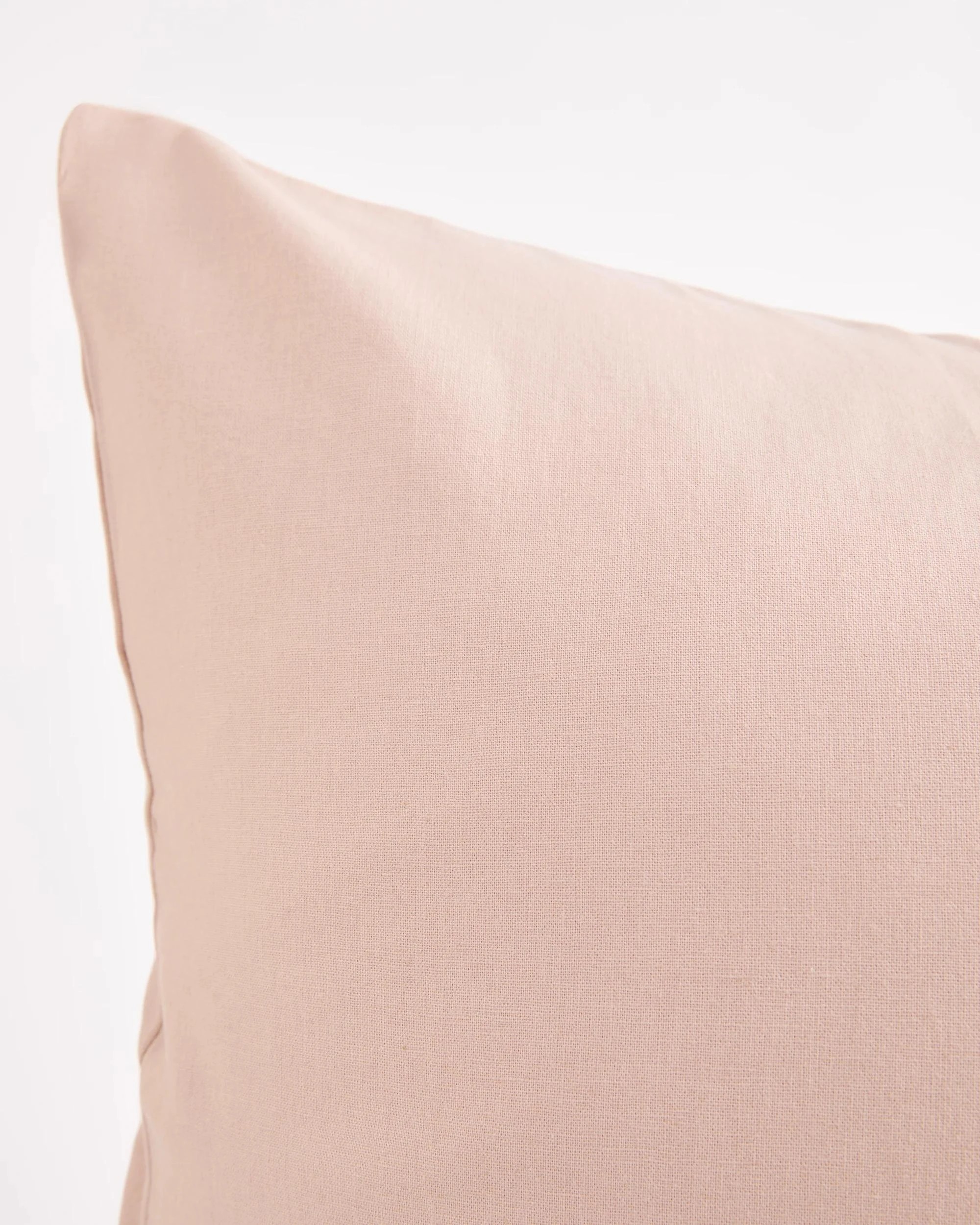 3 Target Laynie Linen/Cotton European Pillowcase - Queen Bed - Pink, 3 of 3