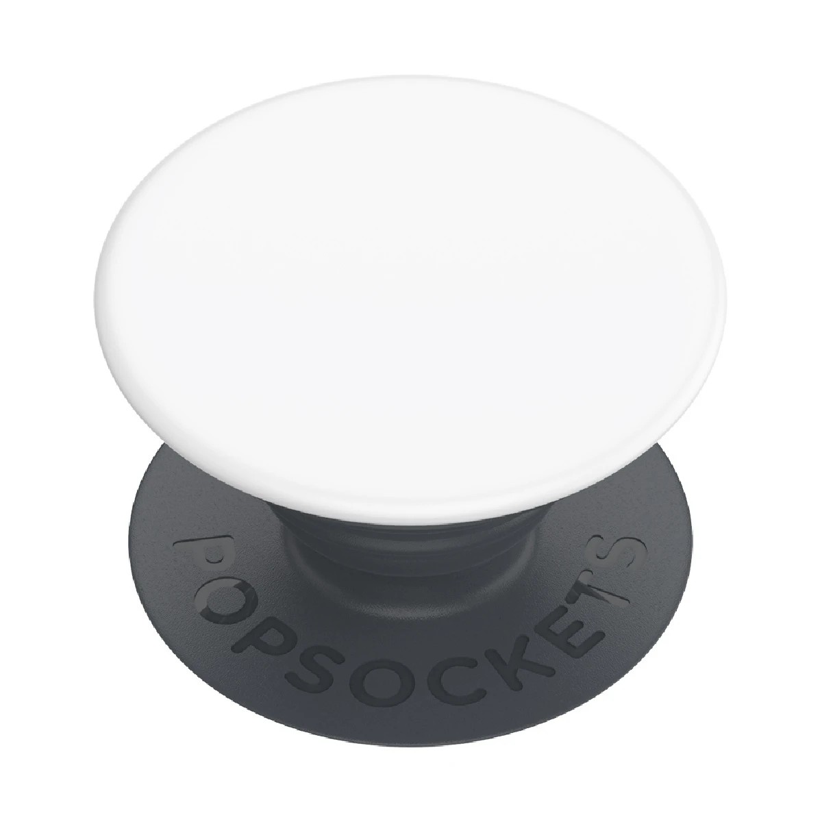 1 PopSockets PopGrip Basic Phone Holder and Stand - White, 1 of 7