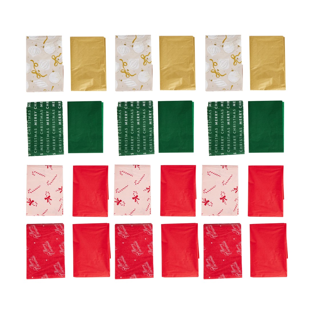5 6 Pack Christmas Tissue Paper - Assorted, 5 of 5