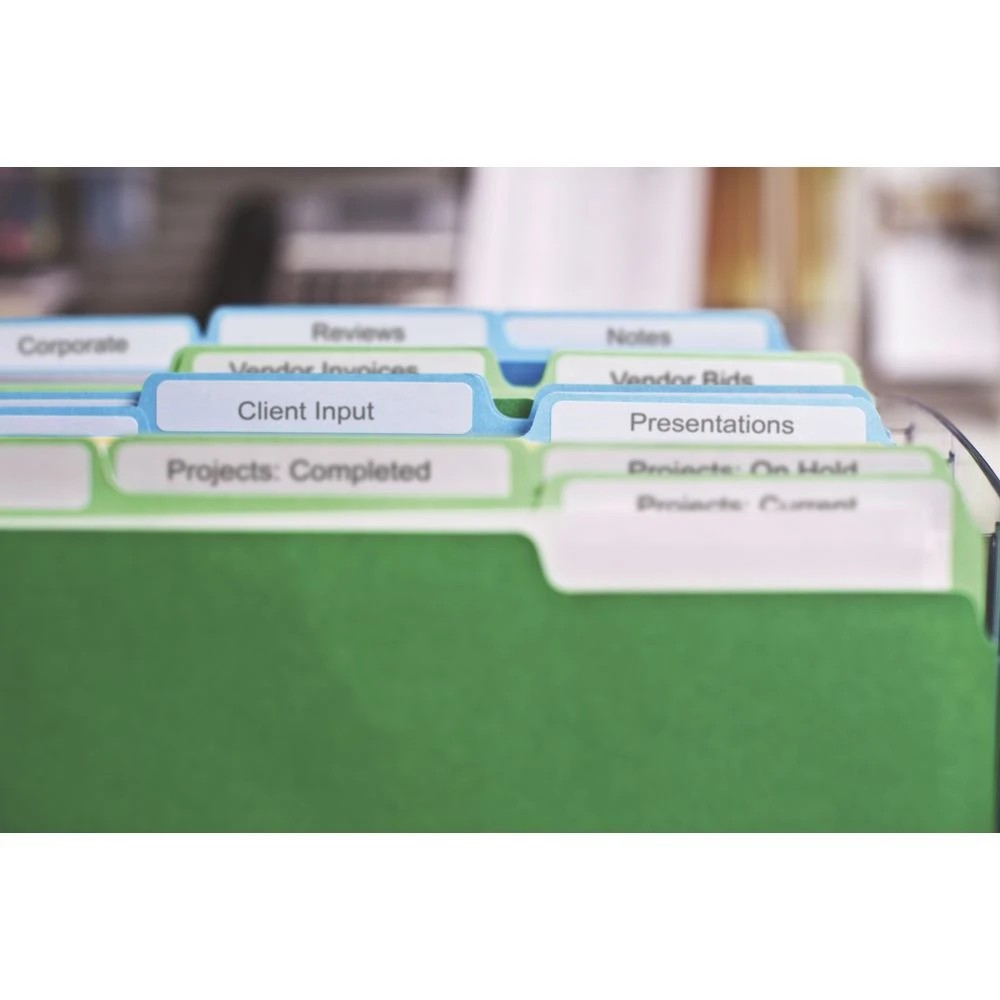 4 DYMO D1 Label Tape 9mm x 7m Black on White, 4 of 6