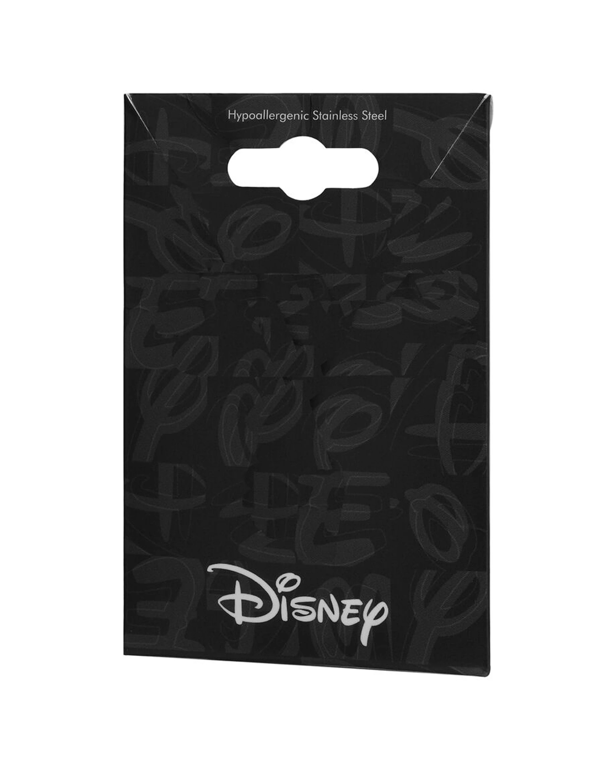 2 Couture Kingdom Disney Lilo and Stitch Heart Enamel Stainless Steel Pendant Necklace - Silver, 2 of 2