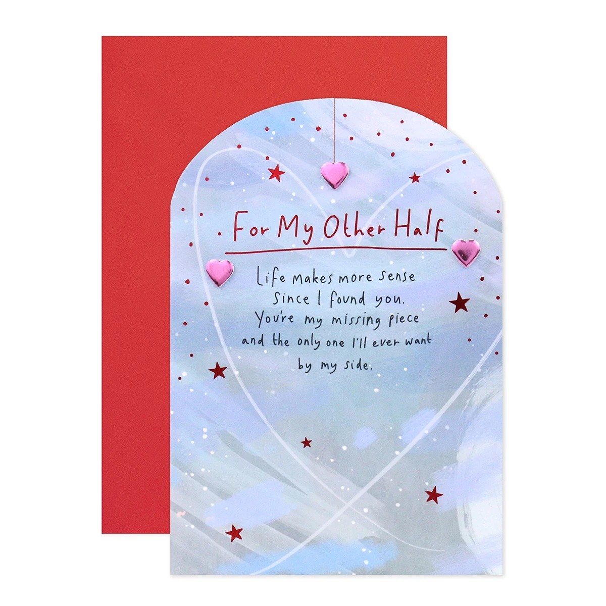 1 Hallmark Valentine's Day Card - For My Other Half, 1 of 3
