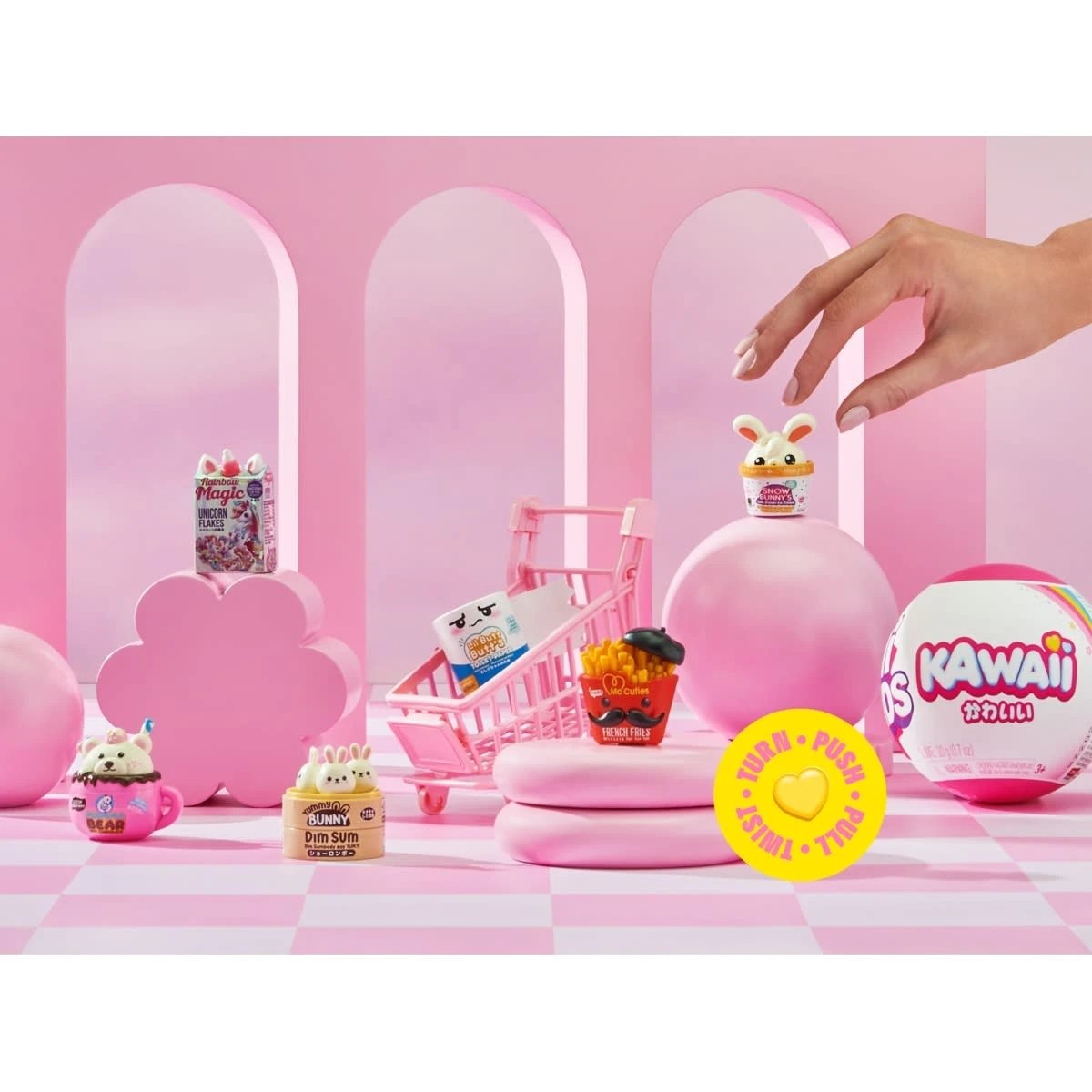 6 Zuru Mini Brands Kawaii Capsule - Assorted, 6 of 10