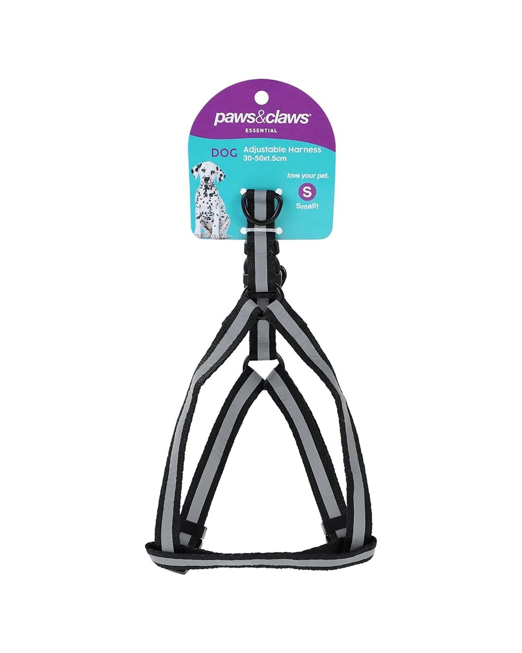 2 Paws And Claws 3pk Adjustable Pet Harness Small - Multi, 2 of 9
