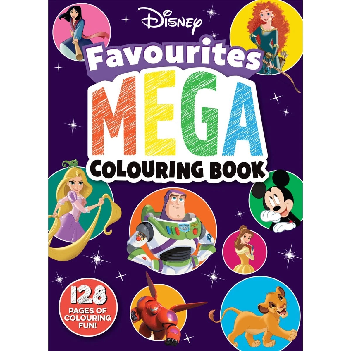 1 Disney Favourites Mega Colouring Book, 1 of 1
