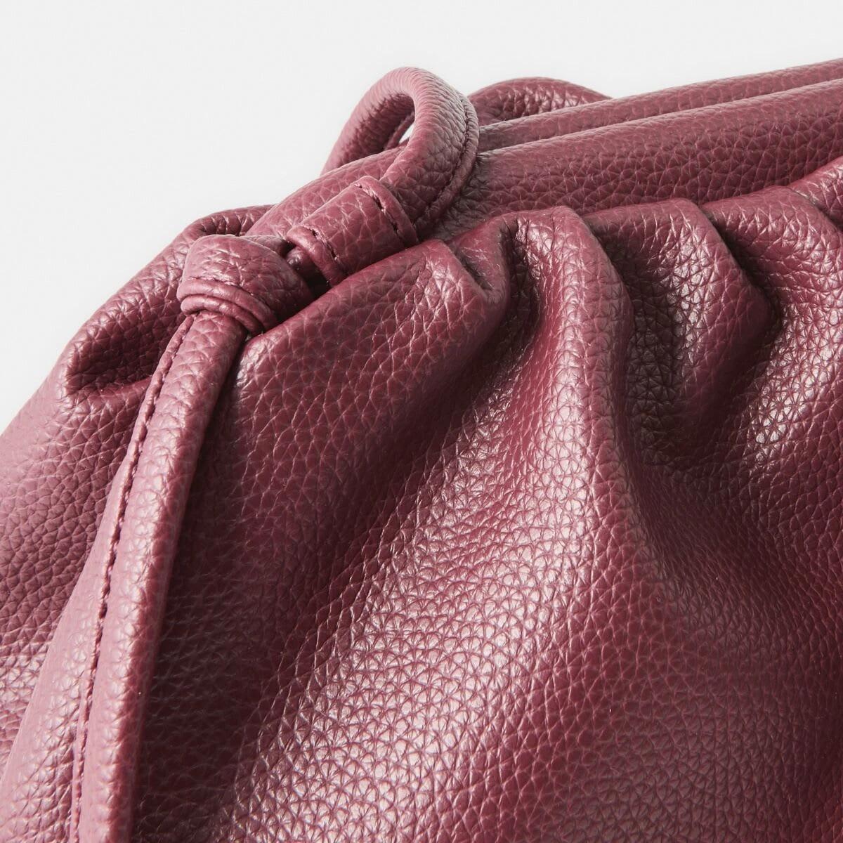 3 Puff Crossbody Bag CRIMSON RED, 3 of 6