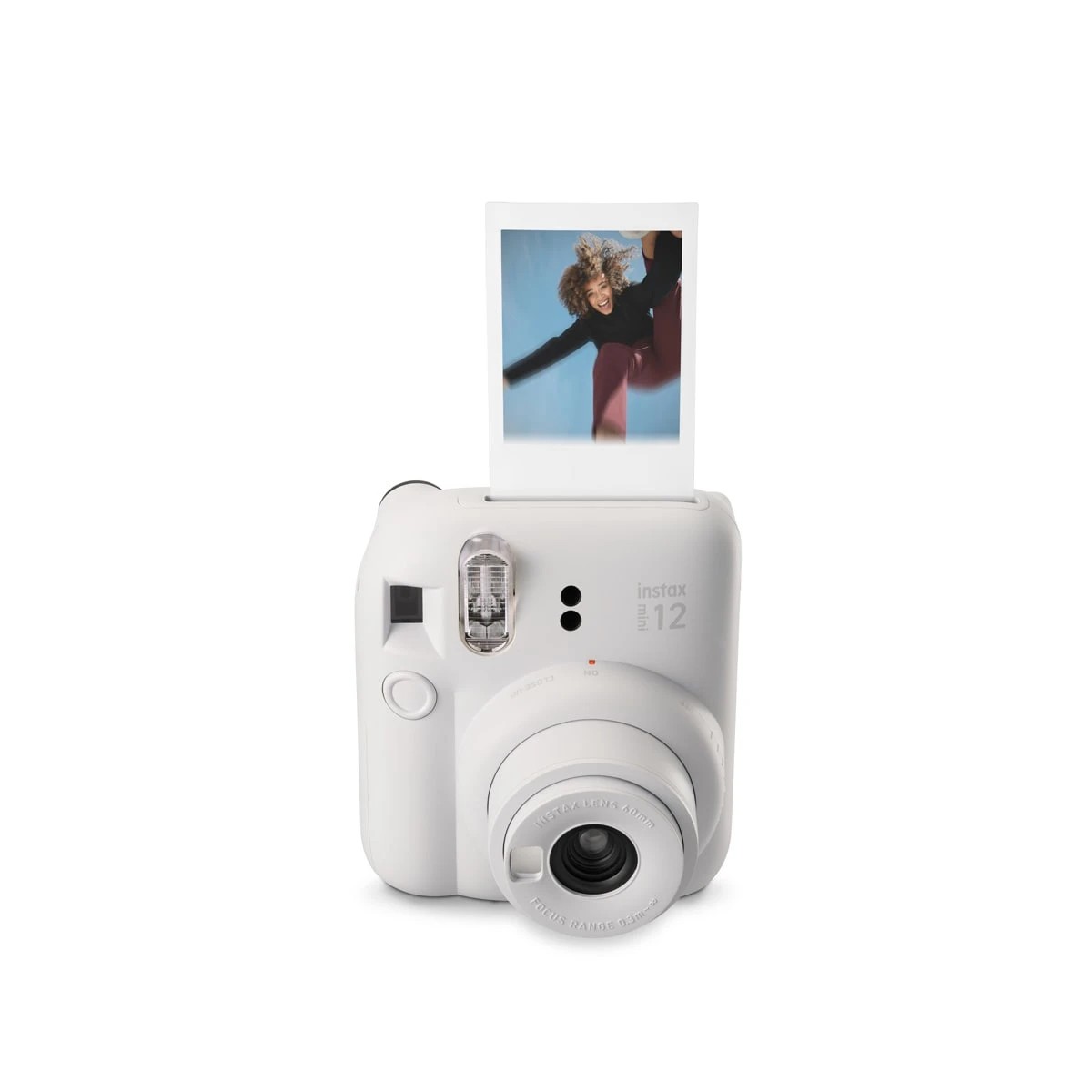2 Fujifilm INSTAX Mini 12 Camera - Clay White, 2 of 4